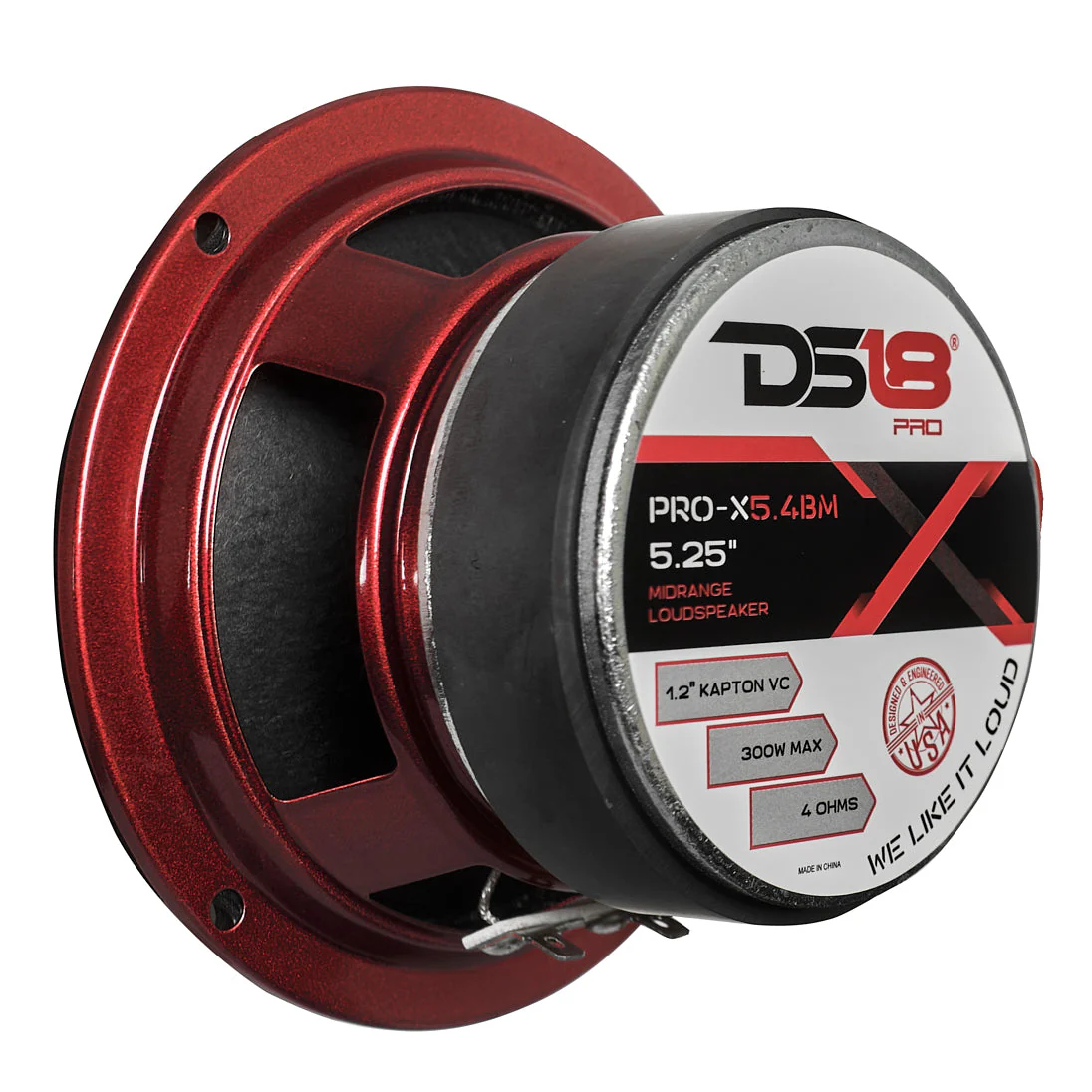 PRO-X 5.25" Mid-Range Loudspeaker with Bullet | 150W RMS 4-Ohm - Image 4