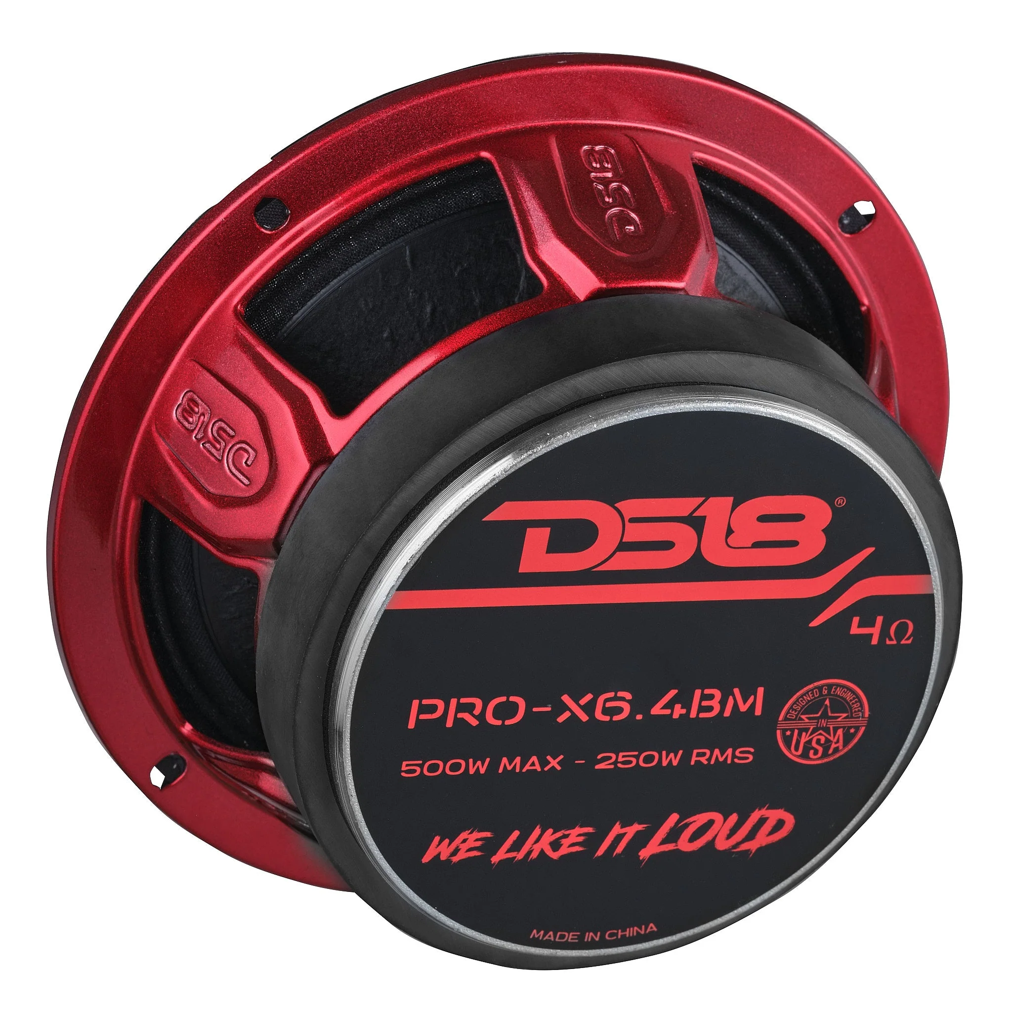 PRO-X 6.5" Mid-Range Loudspeaker with Bullet | 250W RMS 4-Ohm - Image 6