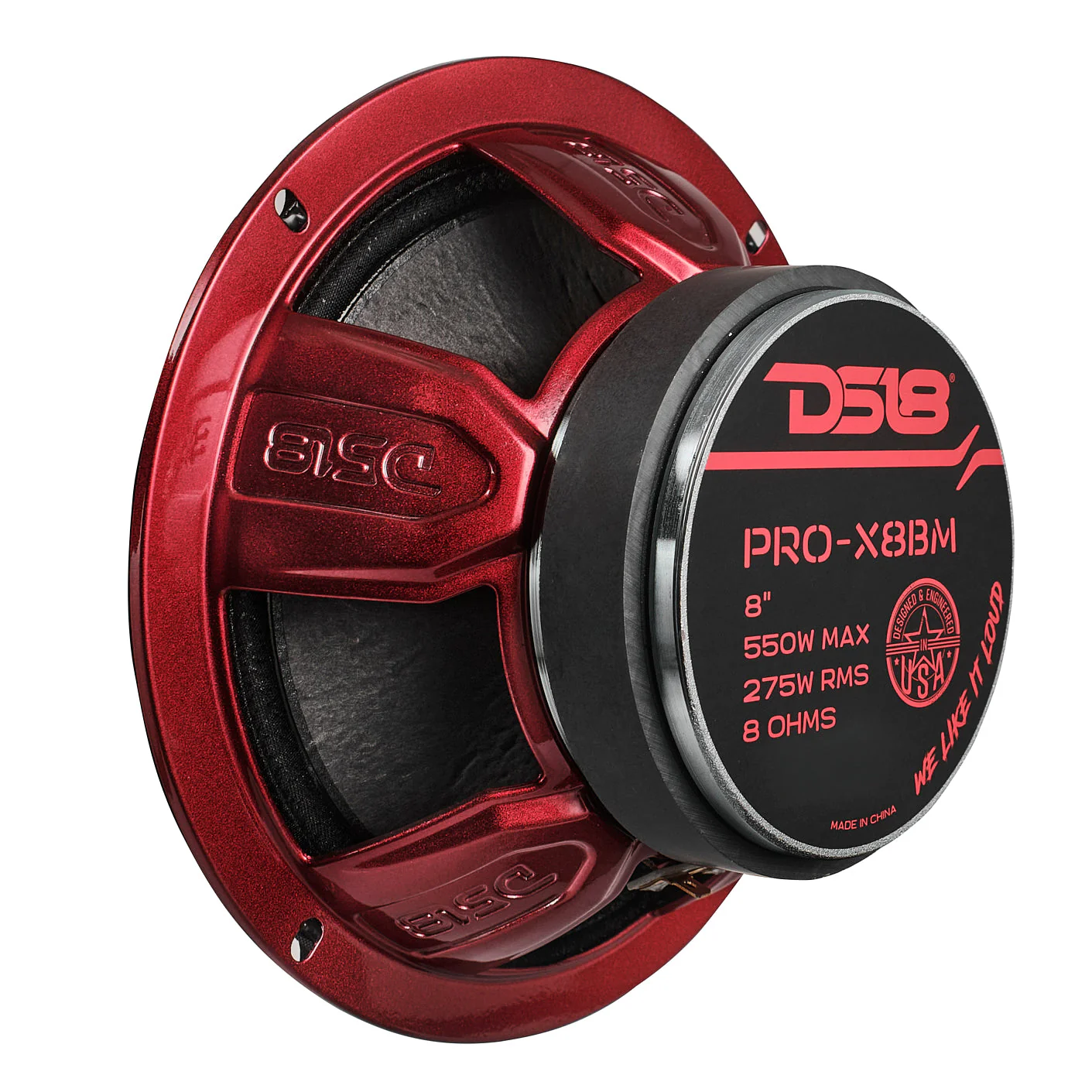 PRO-X 8" Mid-Range Bullet Loudspeaker | 275W RMS 8-Ohm - Image 4