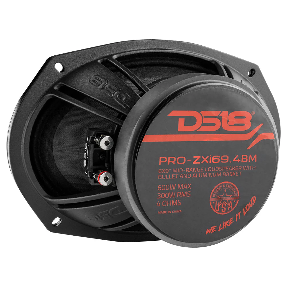 PRO-ZXI 6x9" Mid-Range Bullet Loudspeaker Neodymium/Ferrite Magnets | 300W RMS 4-Ohm - Image 4