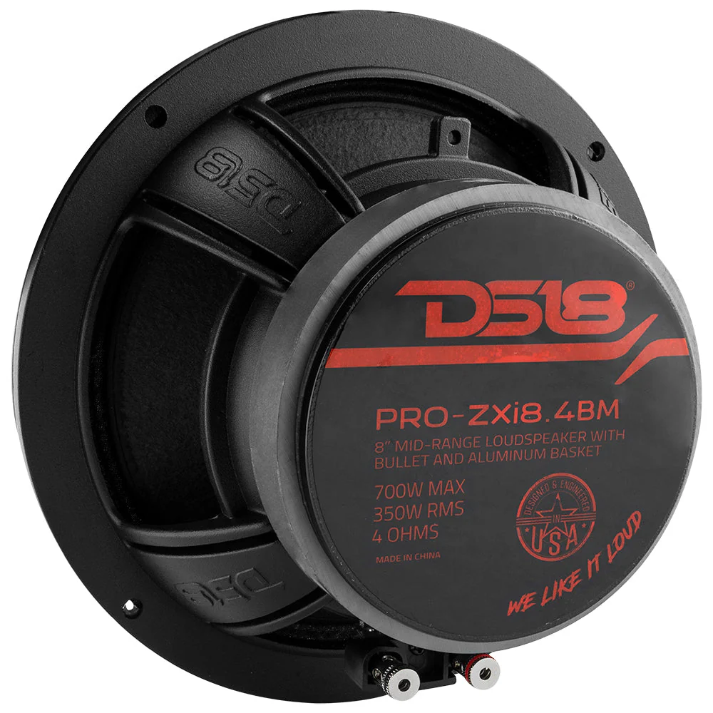 PRO-ZXI 8" Mid-Range Bullet Loudspeaker Neodymium/Ferrite Magnets | 350W RMS 4-Ohm - Image 4