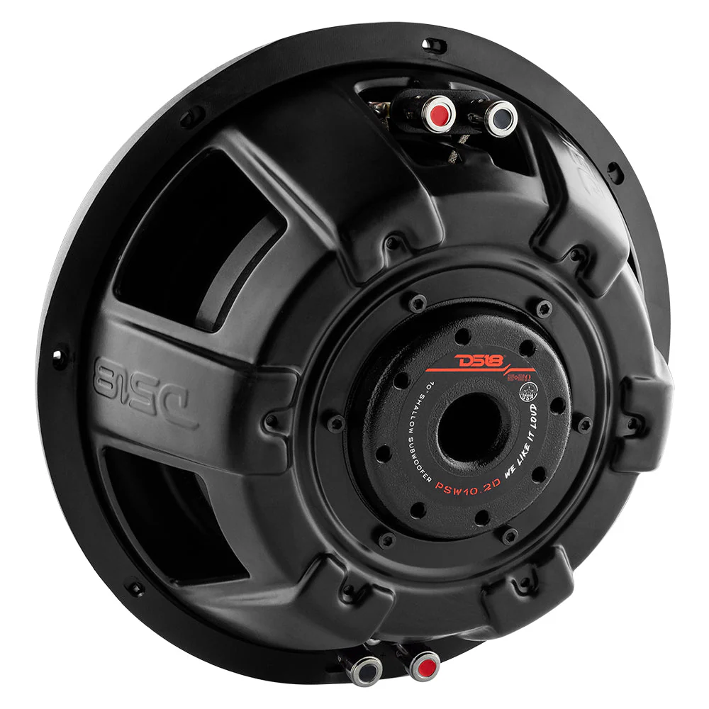PS Shallow-Mount Water Resistant 10" Subwoofer | 500W RMS DVC 2-Ohm - Image 3