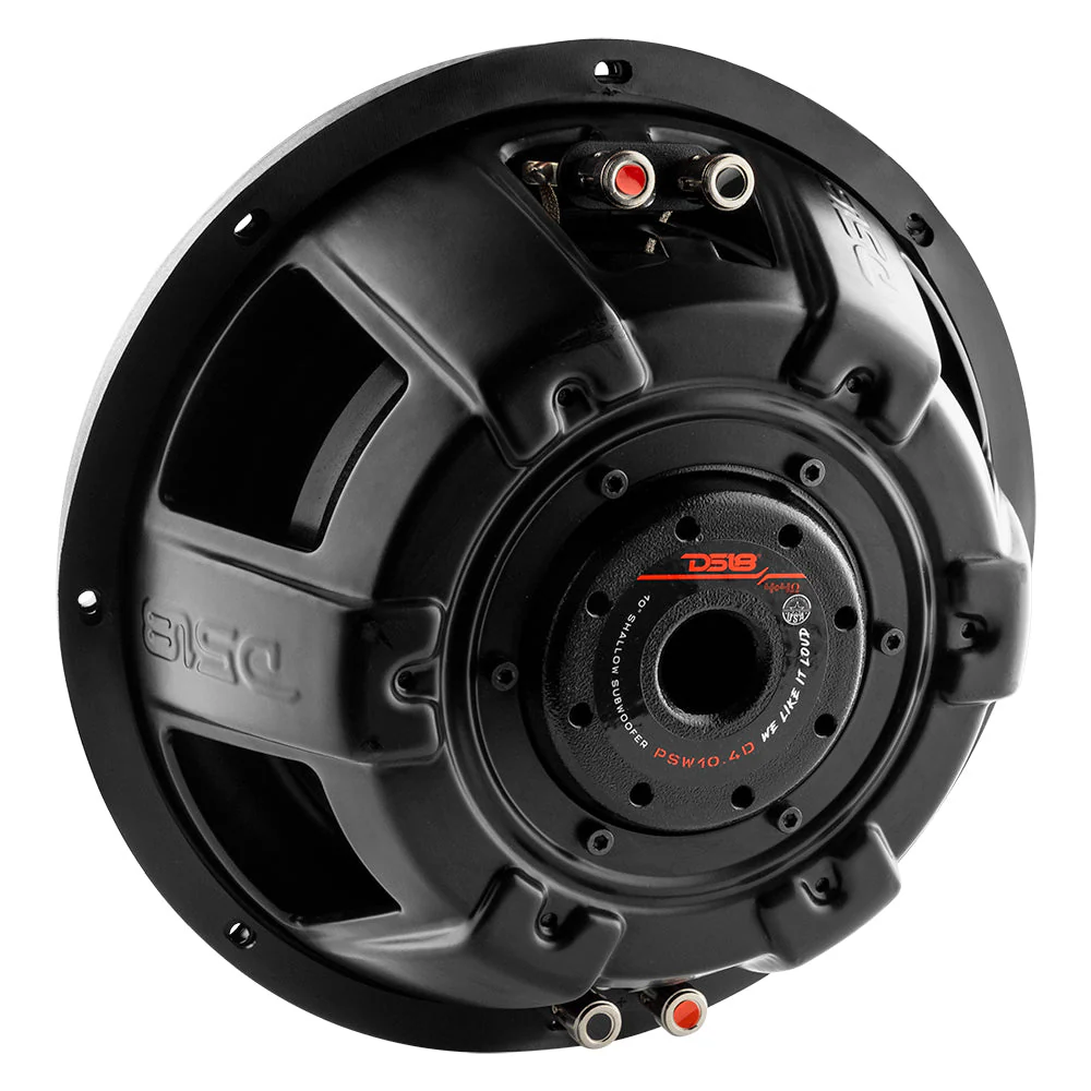 PS Shallow-Mount Water Resistant 10" Subwoofer | 500W RMS DVC 4-Ohm - Image 3