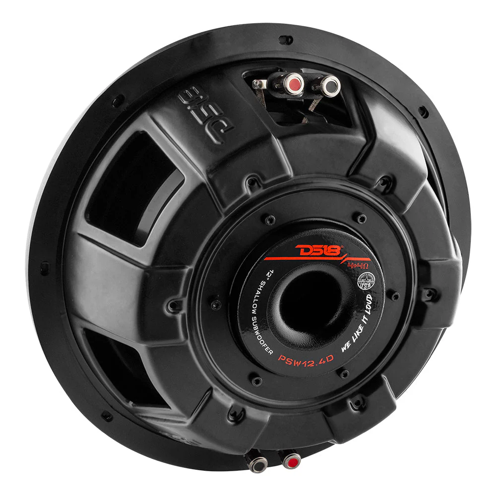PS Shallow-Mount Water Resistant 12" Subwoofer | 600W RMS DVC 4-Ohm - Image 3