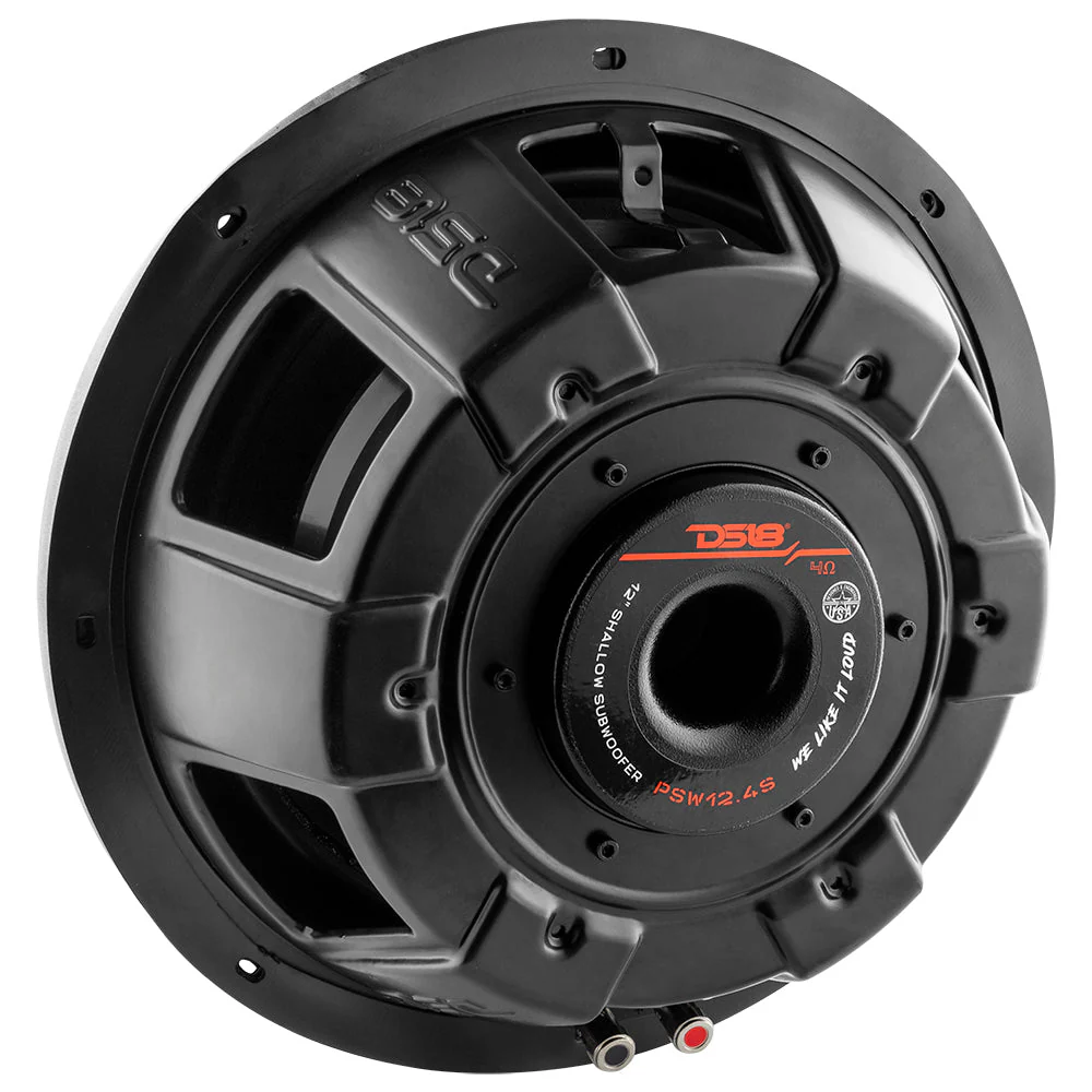 PS Shallow-Mount Water Resistant 12" Subwoofer | 600W RMS SVC 4-Ohm - Image 3