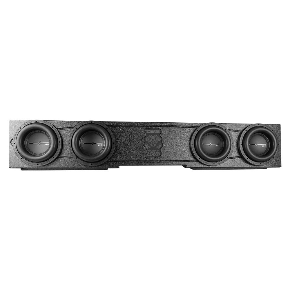 Quad 8" Ported Subwoofer Enclosure For CHEVY Silverado and GMC Sierra Crew Cab 4 Door 14-18 - Image 2