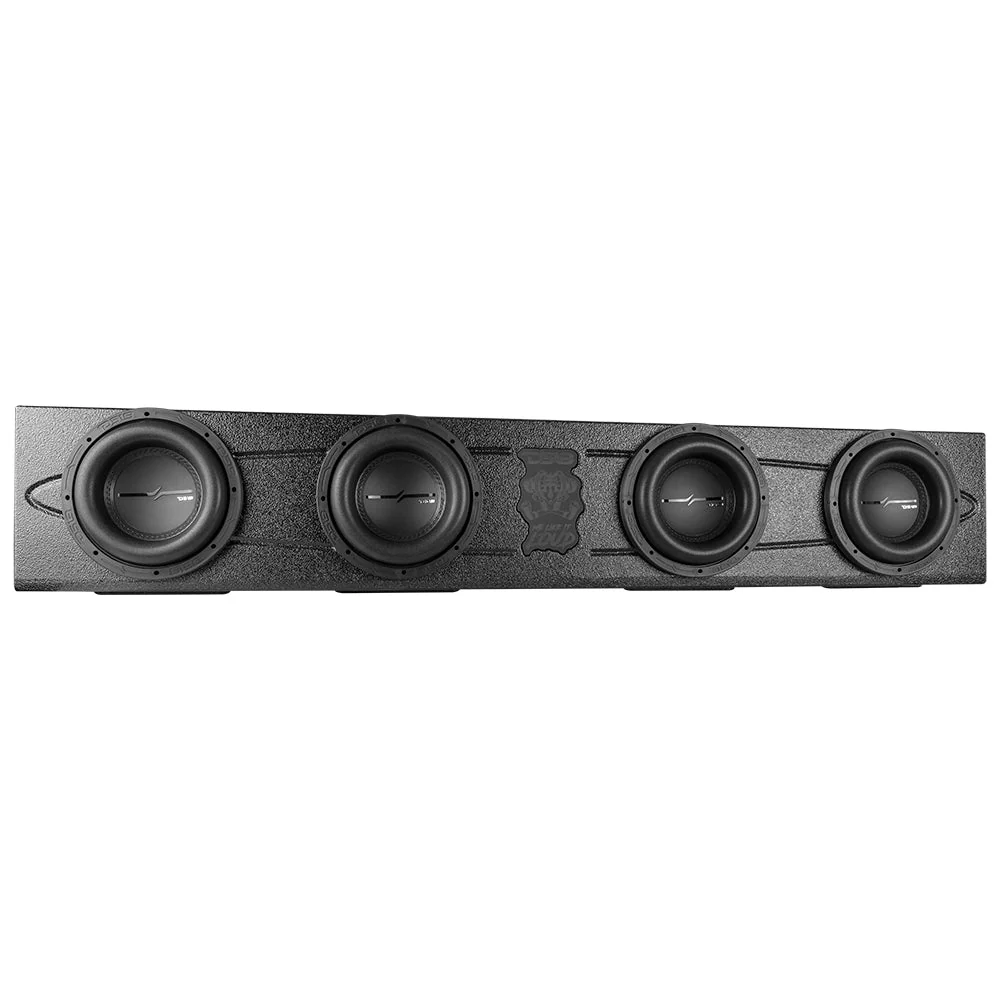 Quad 8" Ported Subwoofer Enclosure For FORD F-150 09-22, F-250 15-22 and F-350 15-22-Door - Image 2