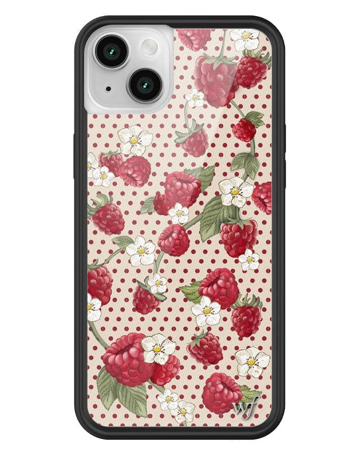 Raspberry Polka Dot iPhone Case - Image 11