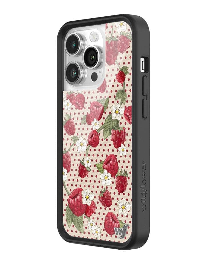 Raspberry Polka Dot iPhone Case - Image 14