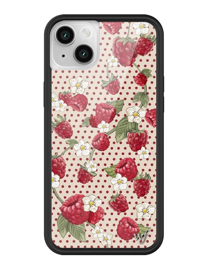 Raspberry Polka Dot iPhone Case - Image 15