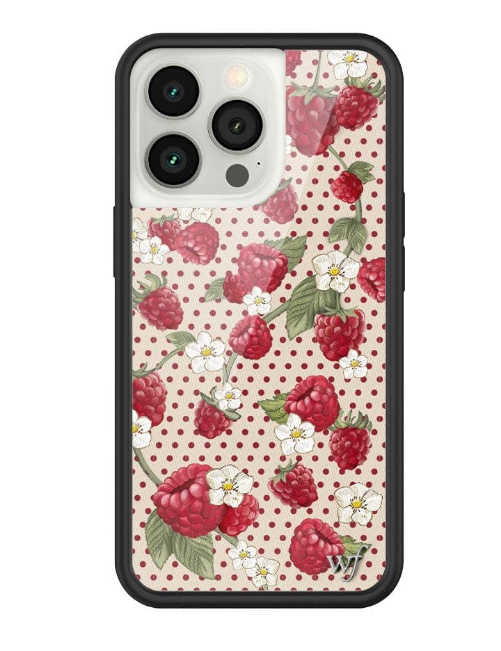 Raspberry Polka Dot iPhone Case - Image 19