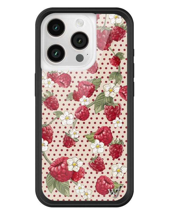 Raspberry Polka Dot iPhone Case - Image 5