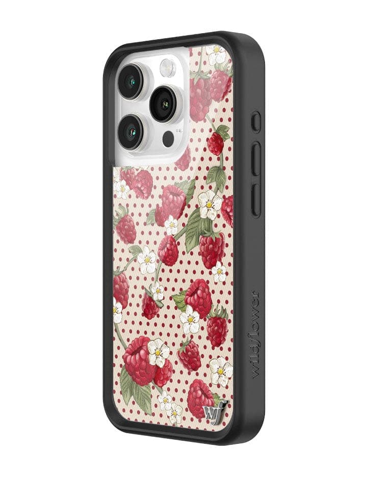 Raspberry Polka Dot iPhone Case - Image 6