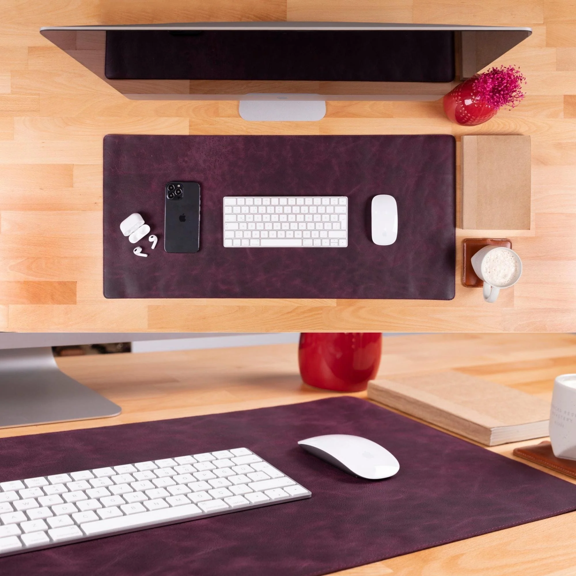 Rawlins Leather Desk Pads - 36x19 and 14.6x31.5 Inches - Image 17