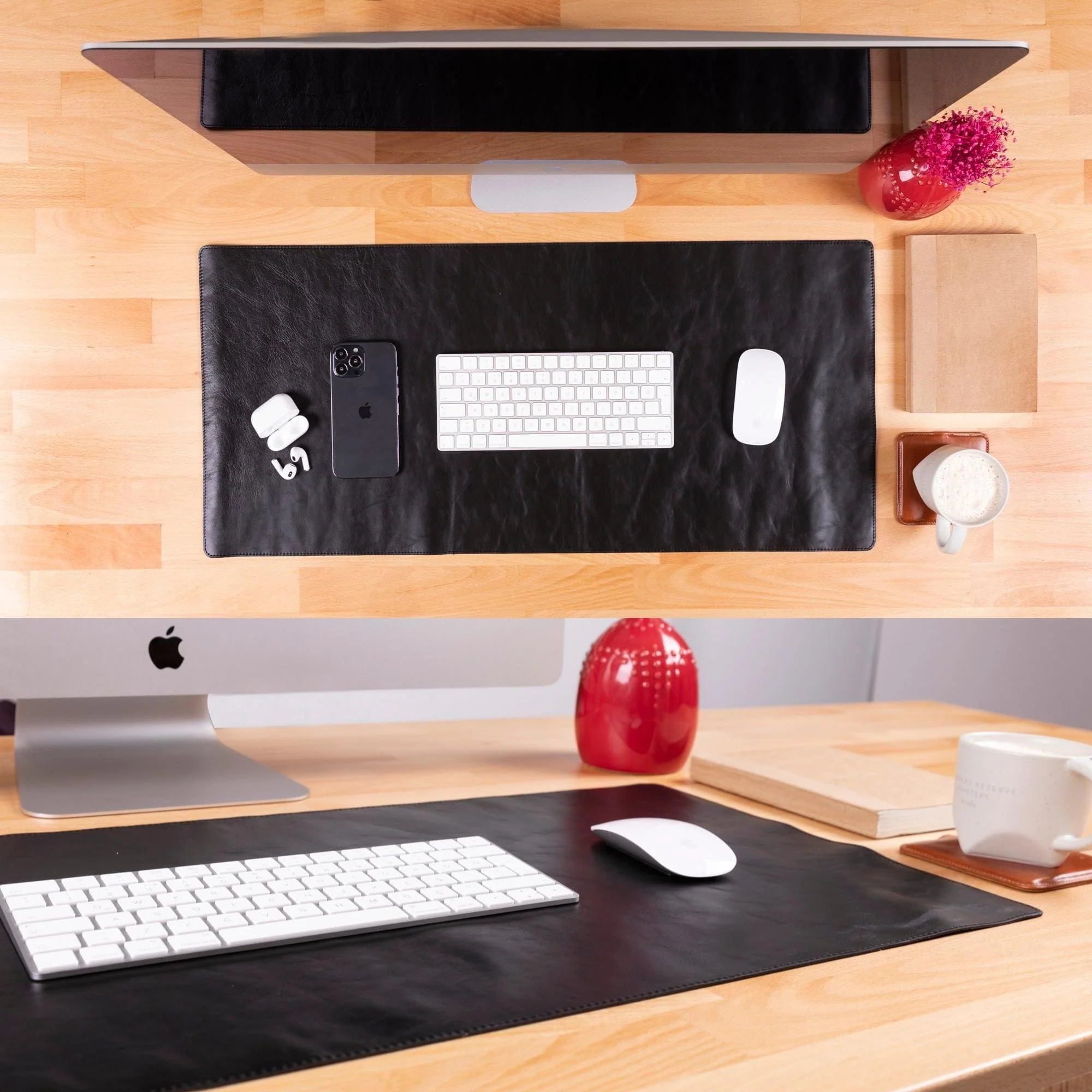 Rawlins Leather Desk Pads - 36x19 and 14.6x31.5 Inches - Image 20