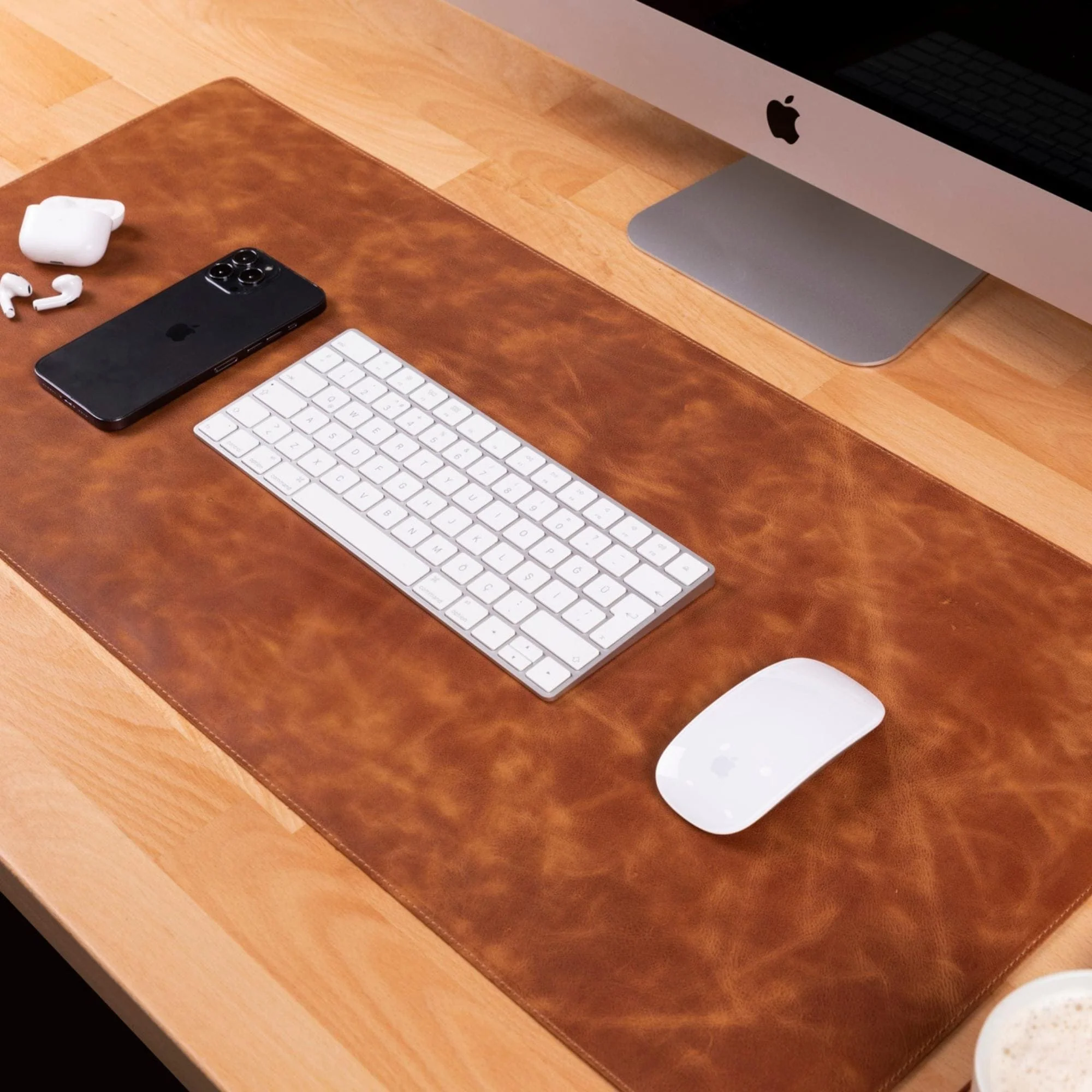 Rawlins Leather Desk Pads - 36x19 and 14.6x31.5 Inches - Image 22