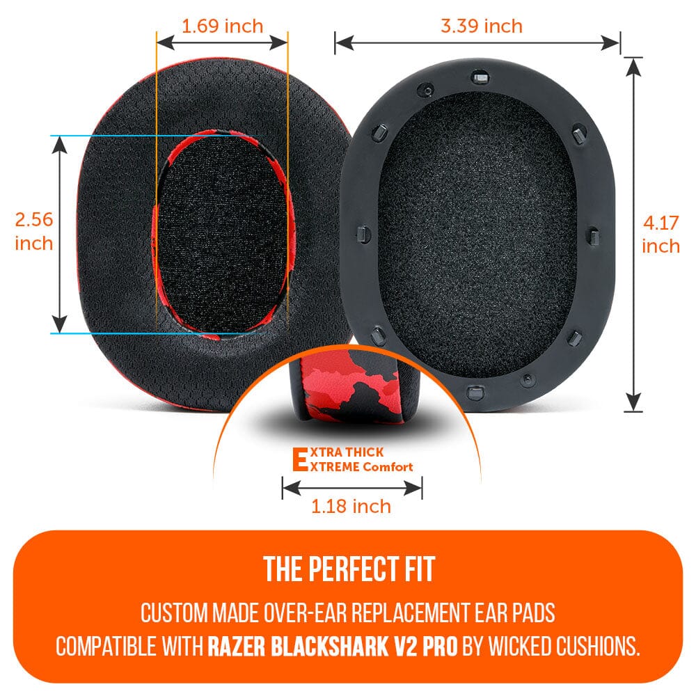 Razer Blackshark V2 Pro Earpads - WC FreeZe Cooling Gel (PRE 2023 model) - Image 13