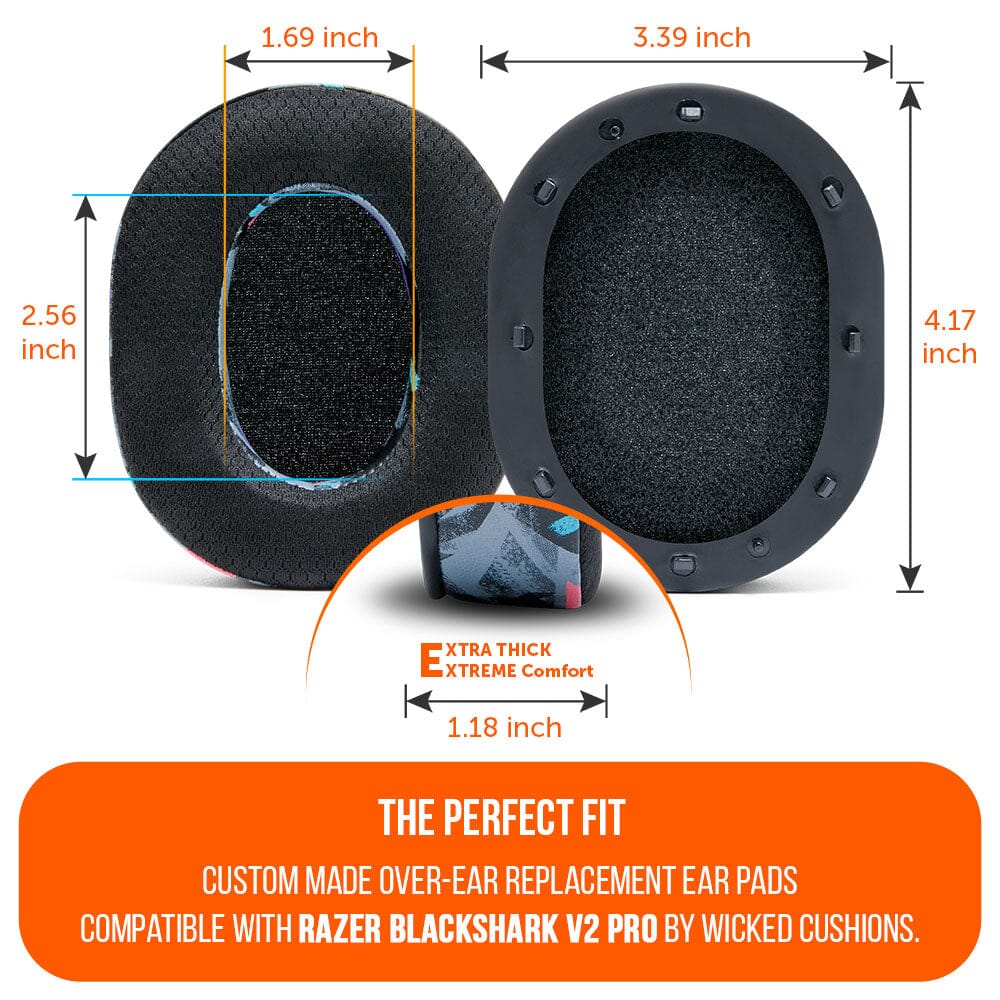 Razer Blackshark V2 Pro Earpads - WC FreeZe Cooling Gel (PRE 2023 model) - Image 19