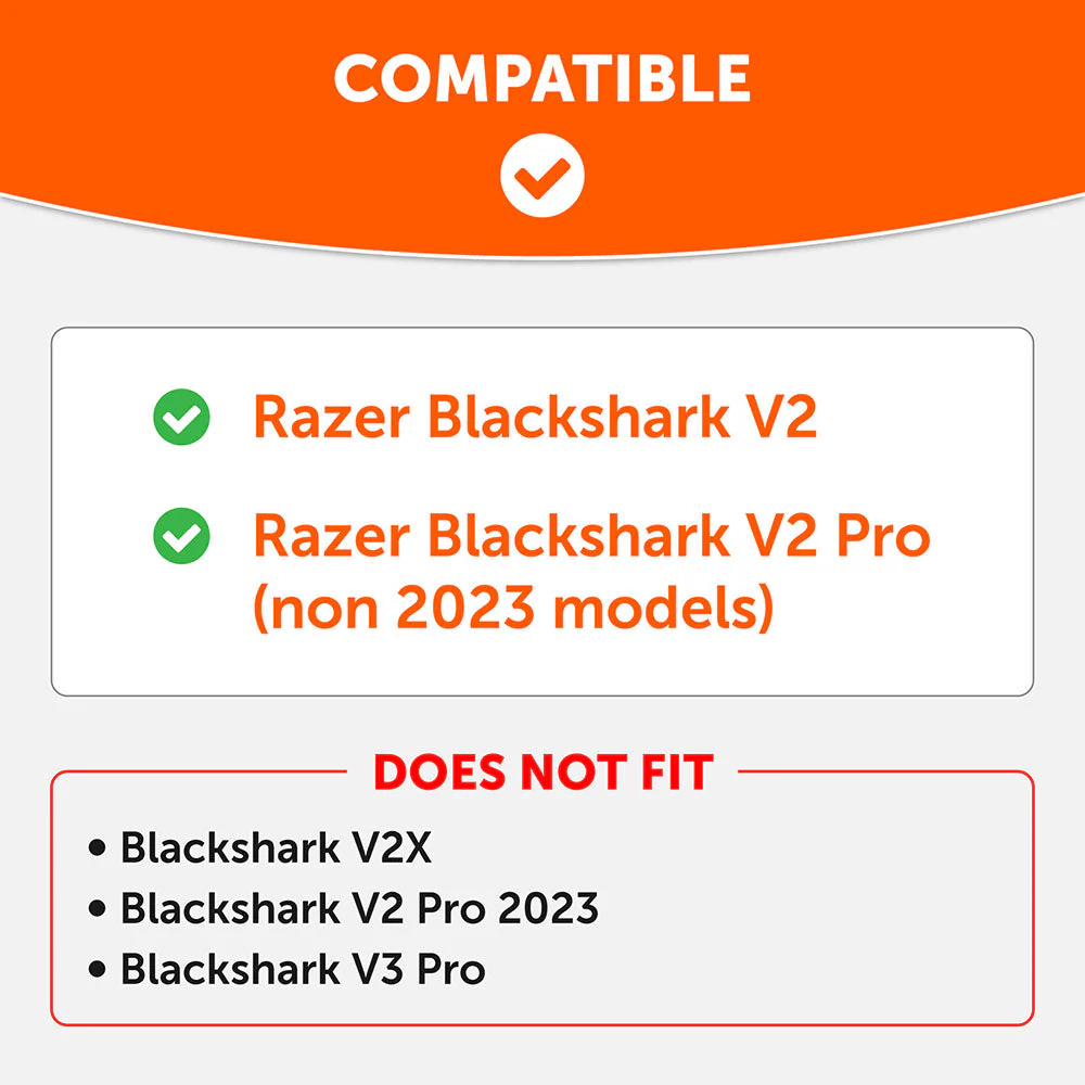 Razer Blackshark V2 Pro Earpads - WC FreeZe Cooling Gel (PRE 2023 model) - Image 22