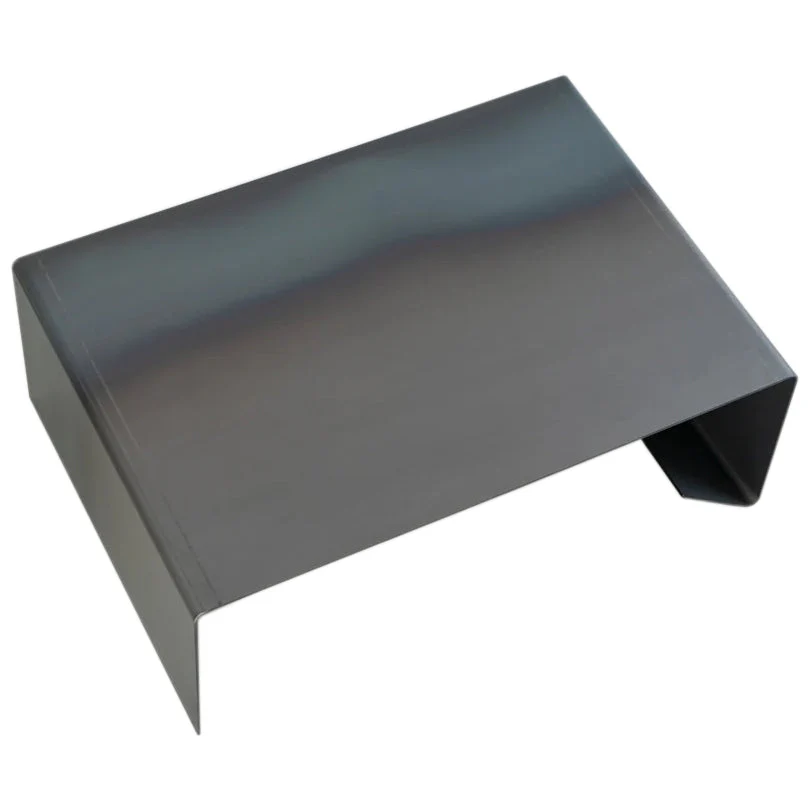 Rectangular Metal Coffee Table with storage Heavy Duty Raw Steel - Image 4