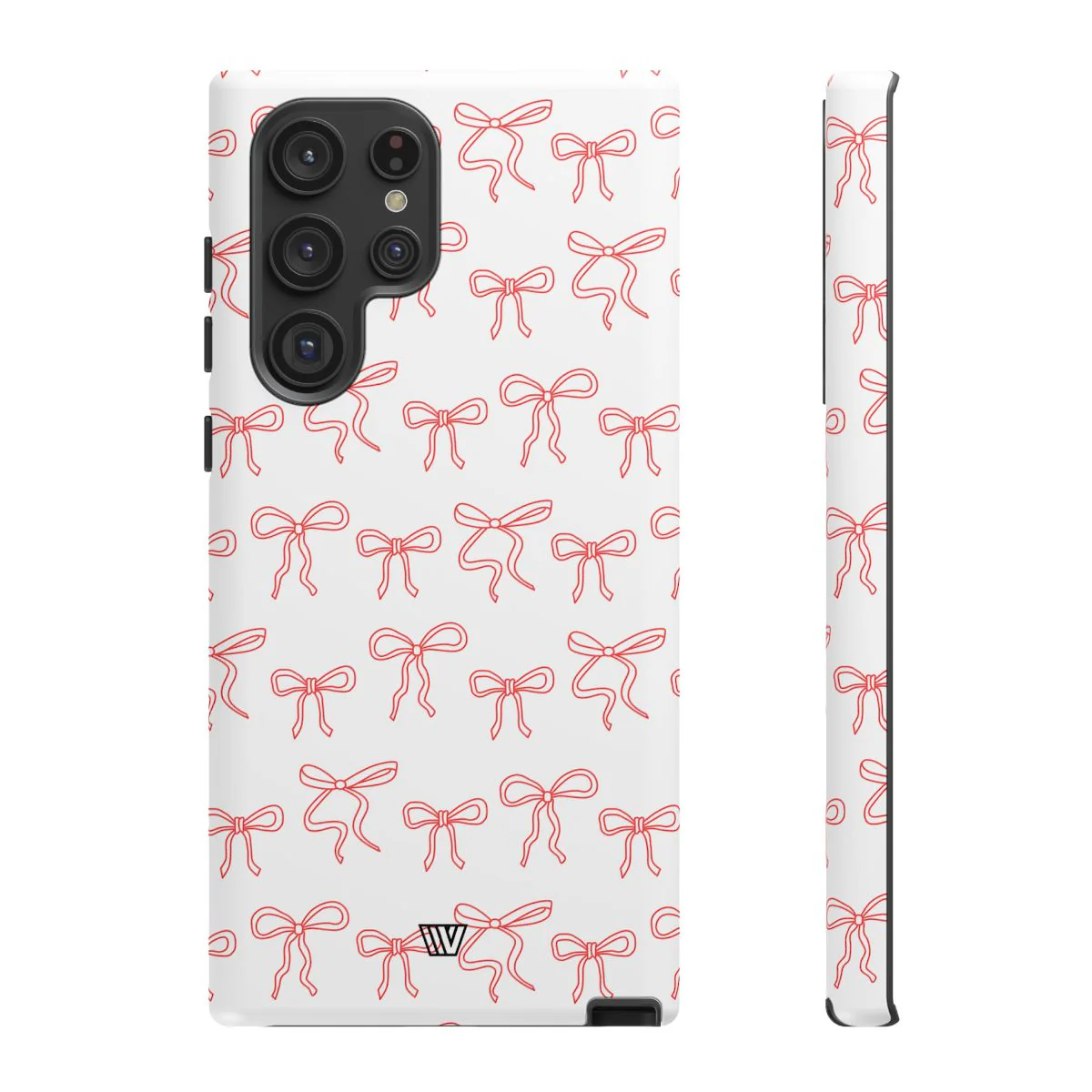 RED RIBBON CHARM | Tough Phone Case - Image 56