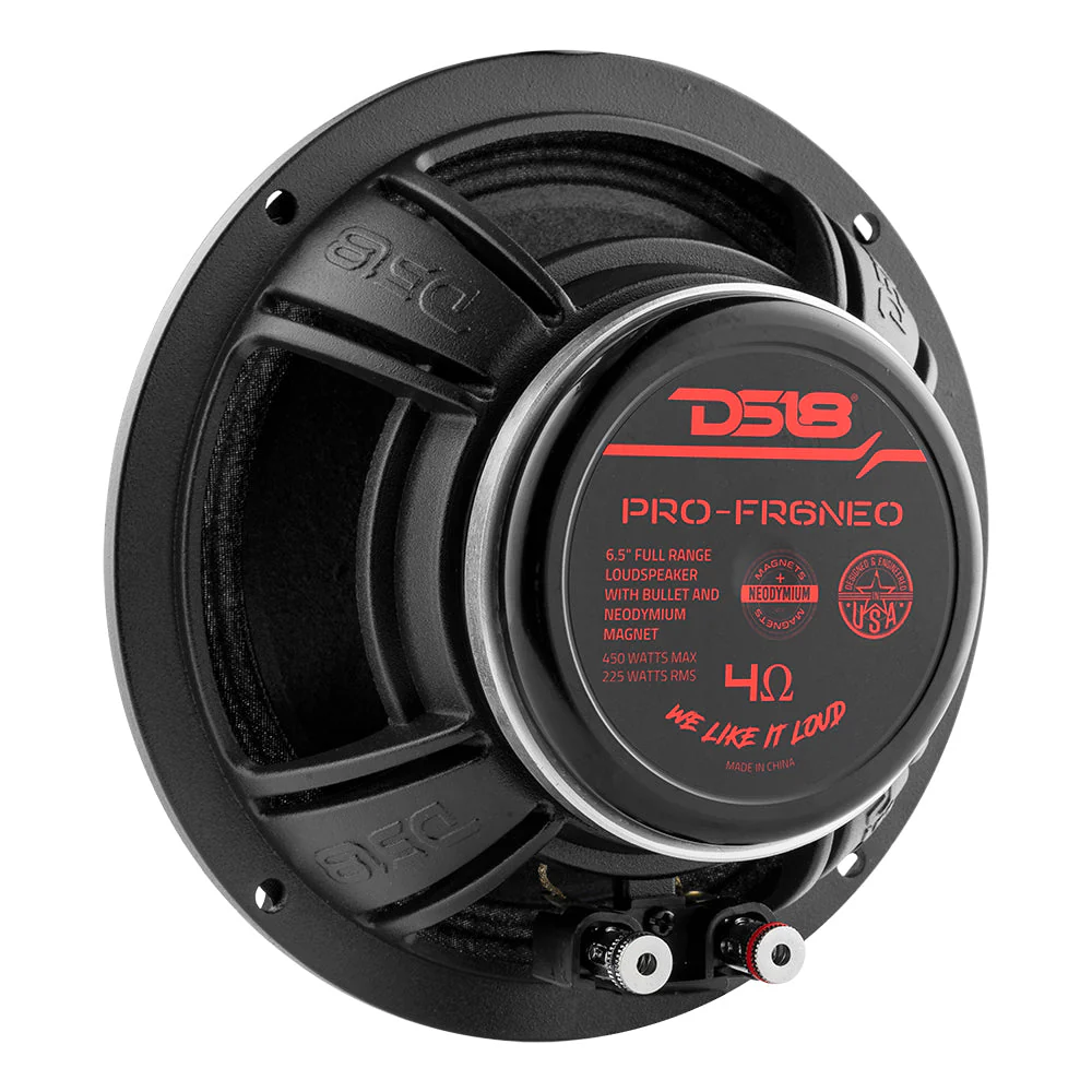 Refurbished - PRO 6.5" Neodymium Full-Range Bullet Loudspeaker 225 Watts Rms 4-Ohm - Image 8