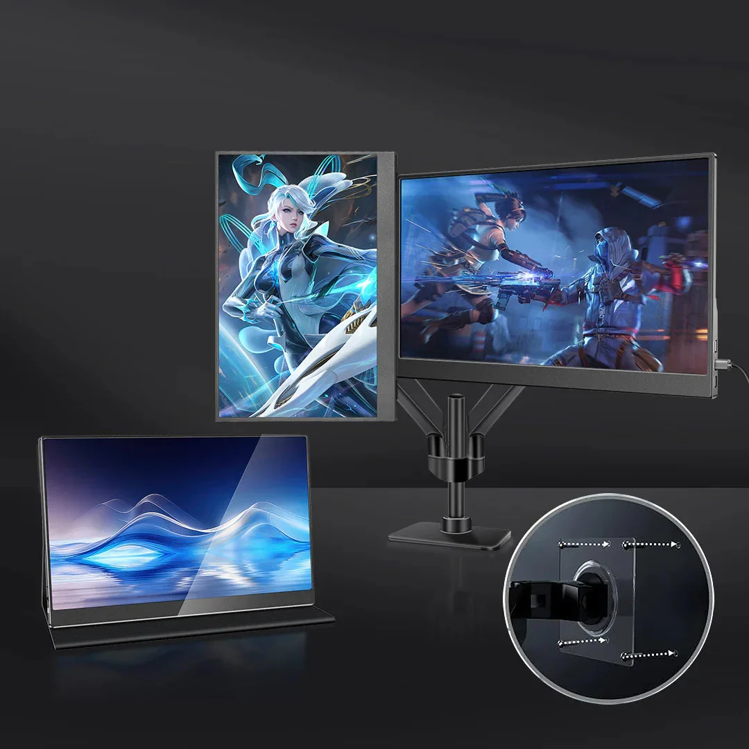 Rehisk RE-18.5FC - FreeSync Gaming Portable Monitor 100hz - Image 8