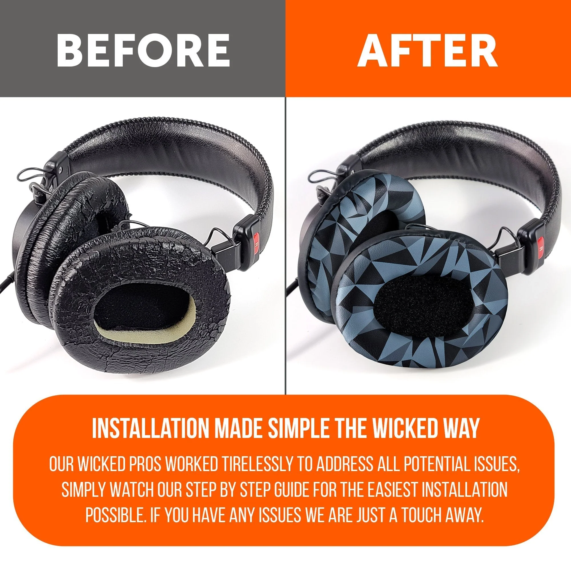 Replacement Earpads For Sony MDR 7506 - Image 15
