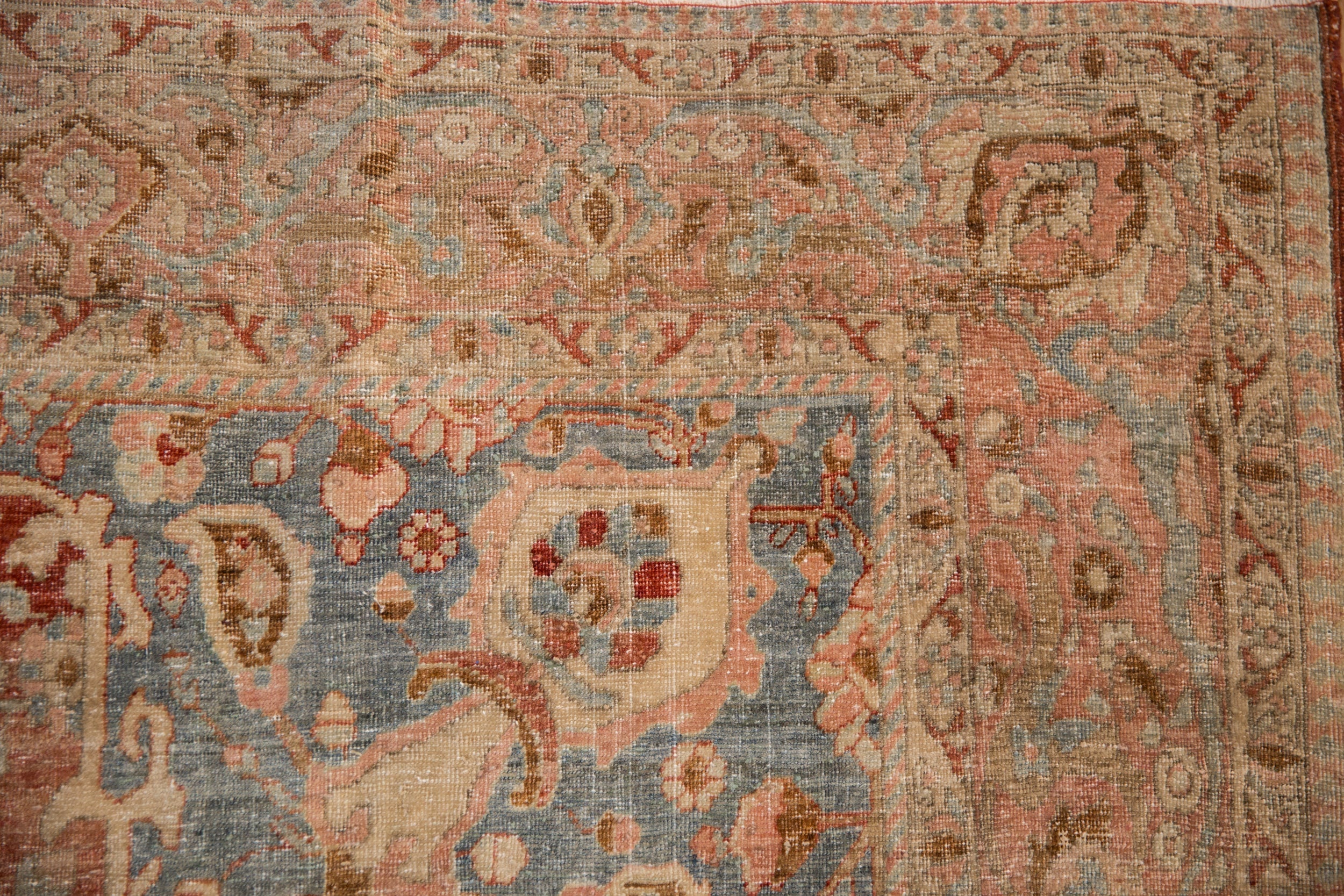 RESERVED 6.5x10.5 Vintage Distressed Tabriz Carpet - Image 3