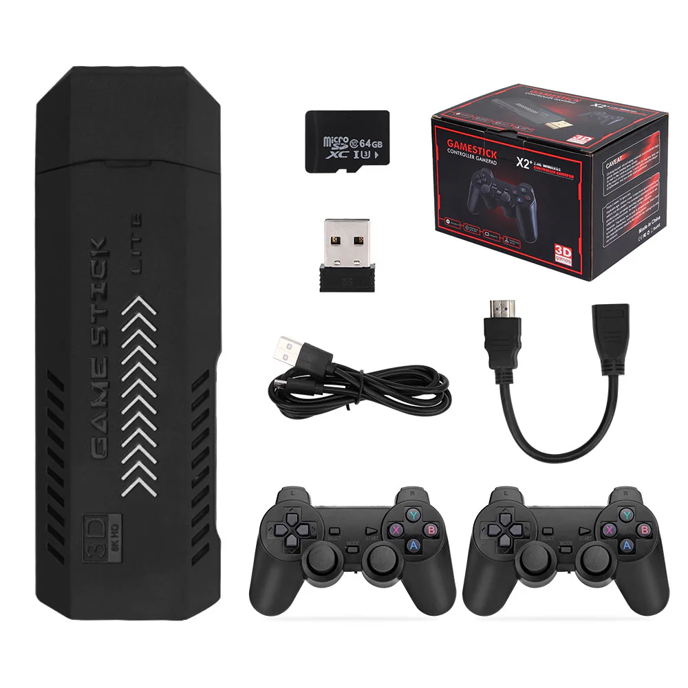 Retro 4K HDMI Game Stick – 30K+ Games with 2 Wireless Controllers - Image 15