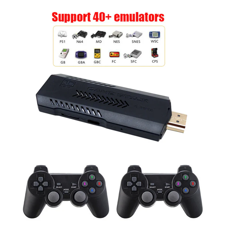 Retro 4K HDMI Game Stick – 30K+ Games with 2 Wireless Controllers - Image 6