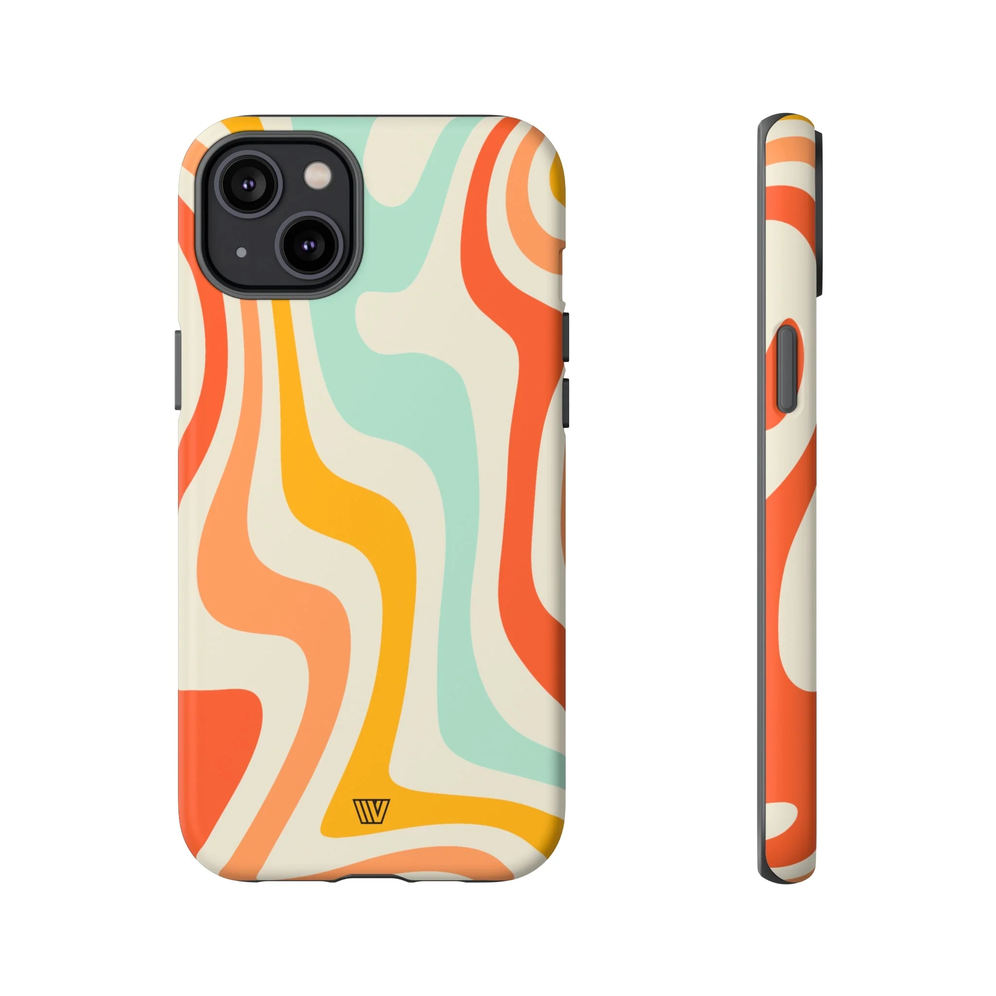 RETRO GROOVY SWIRLS | Tough Phone Case - Image 11