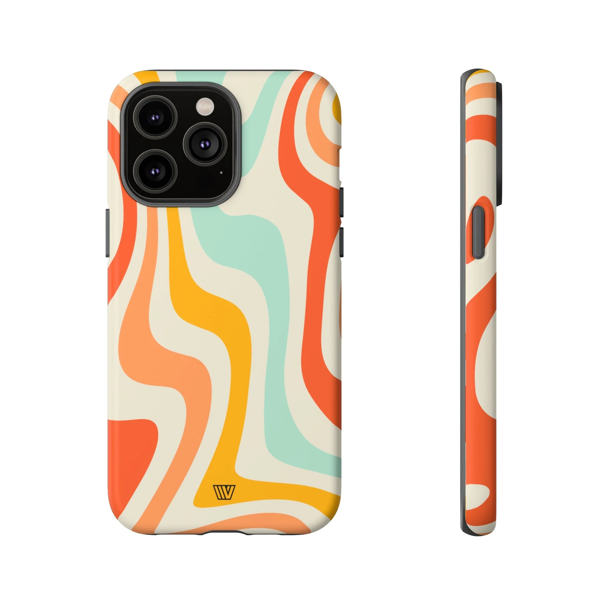 RETRO GROOVY SWIRLS | Tough Phone Case - Image 13