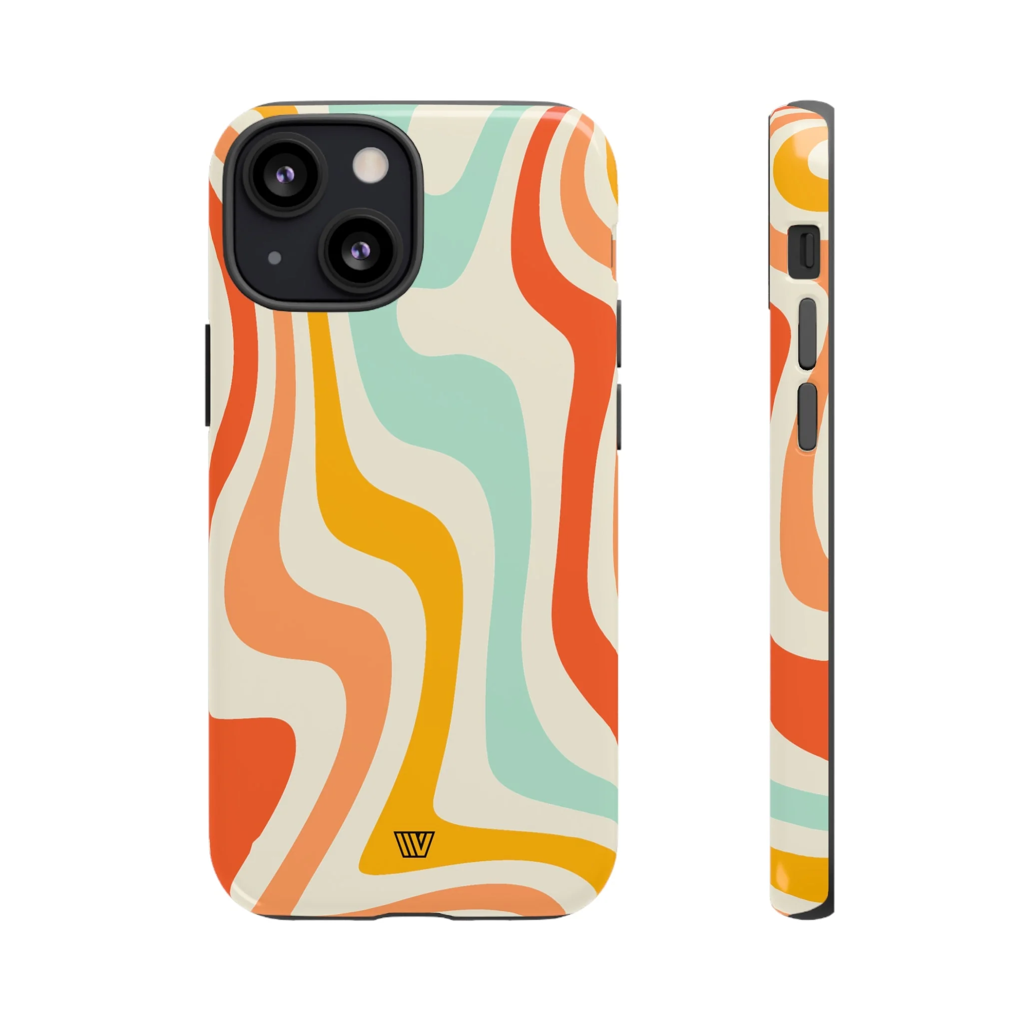 RETRO GROOVY SWIRLS | Tough Phone Case - Image 16