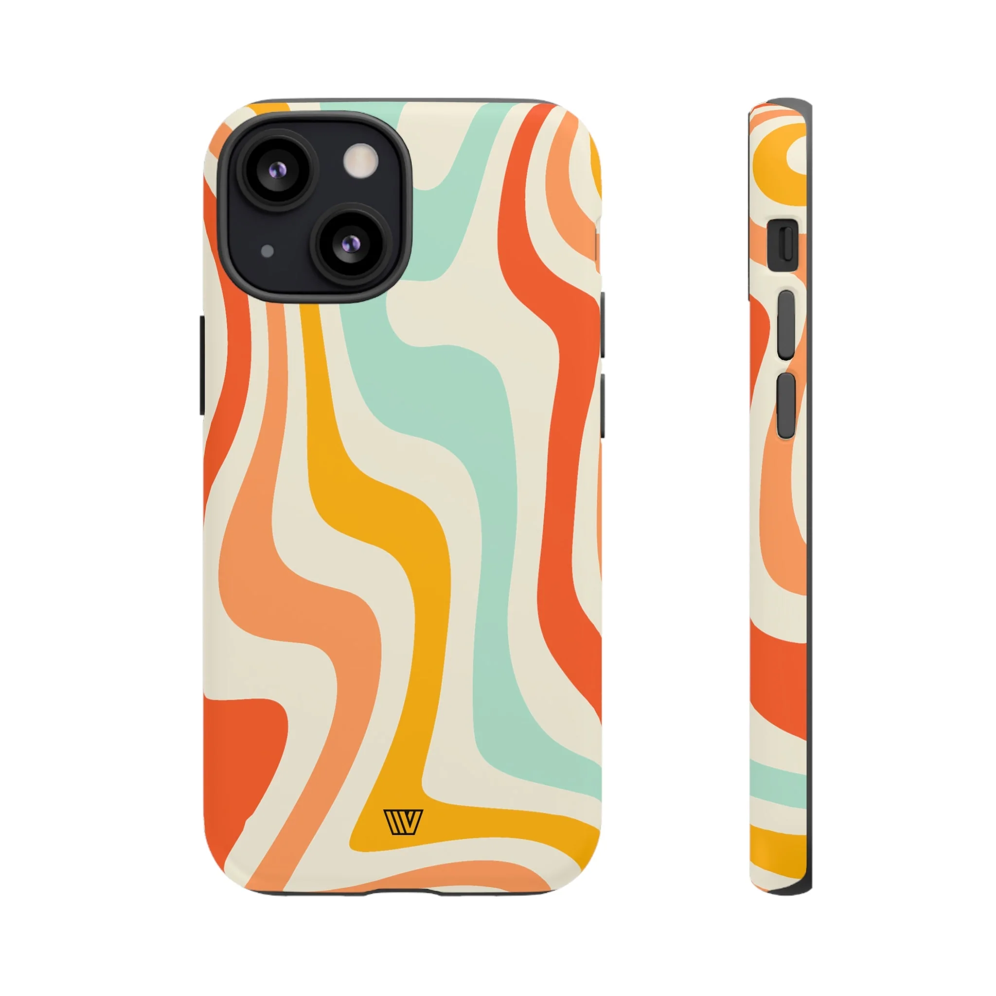 RETRO GROOVY SWIRLS | Tough Phone Case - Image 17