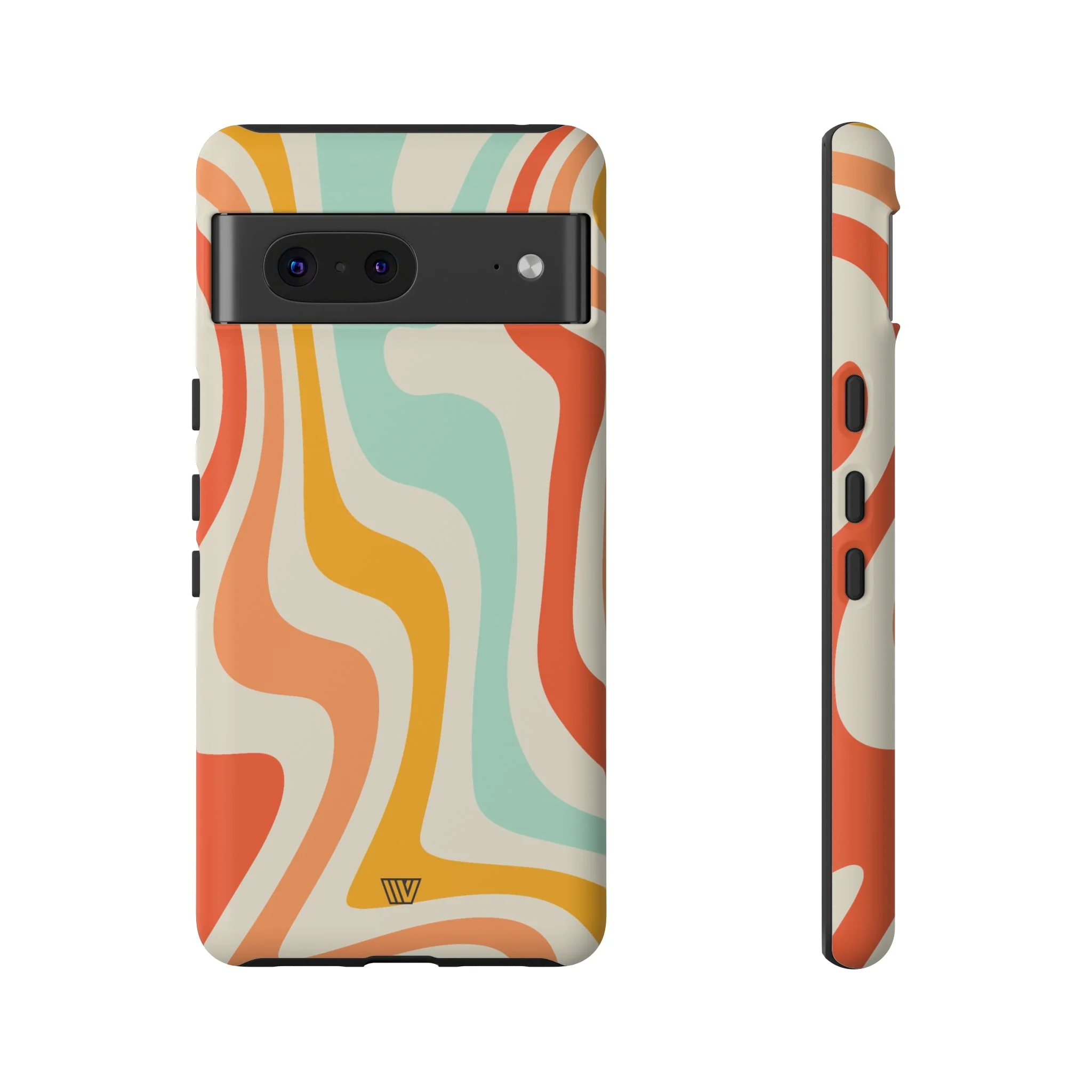 RETRO GROOVY SWIRLS | Tough Phone Case - Image 21