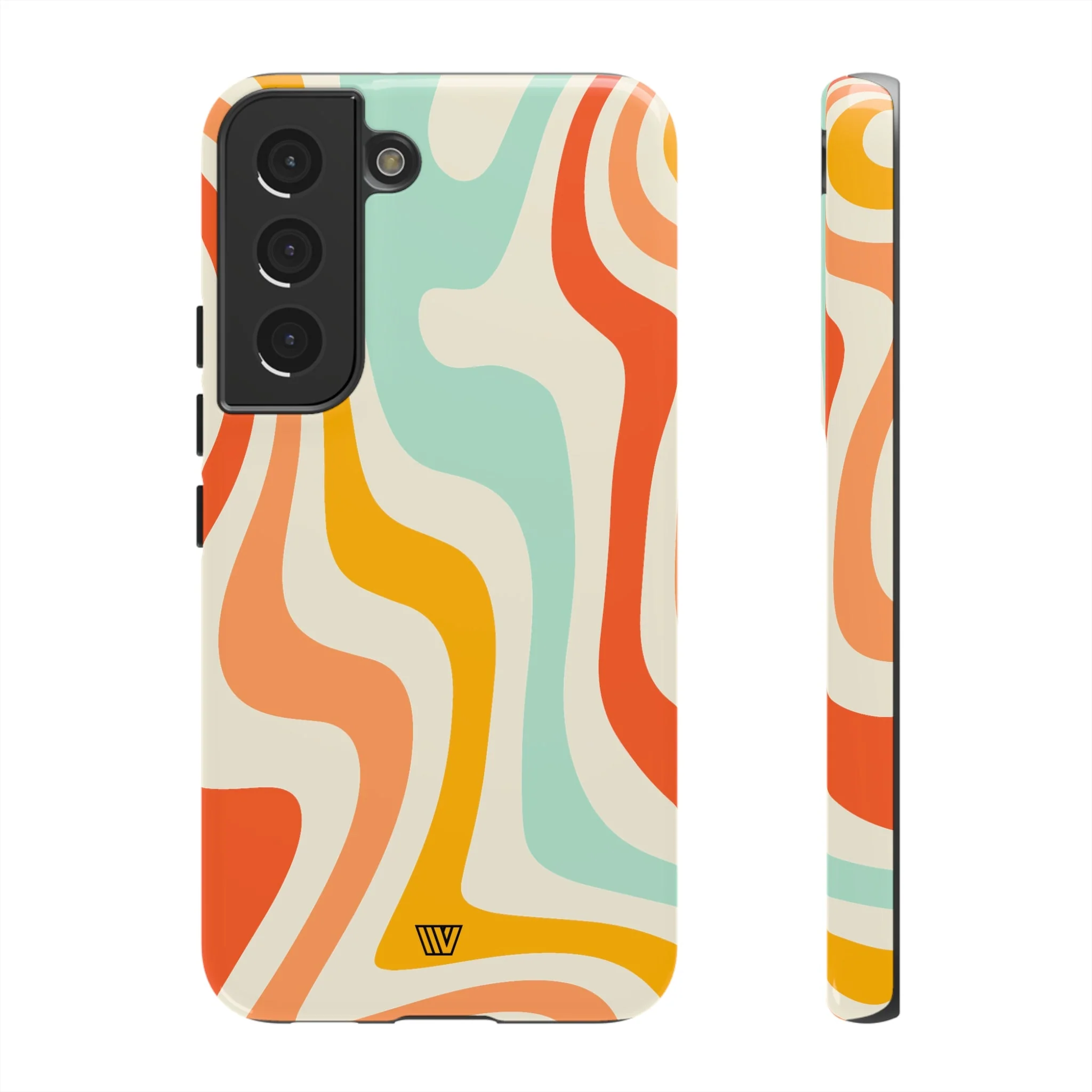 RETRO GROOVY SWIRLS | Tough Phone Case - Image 28