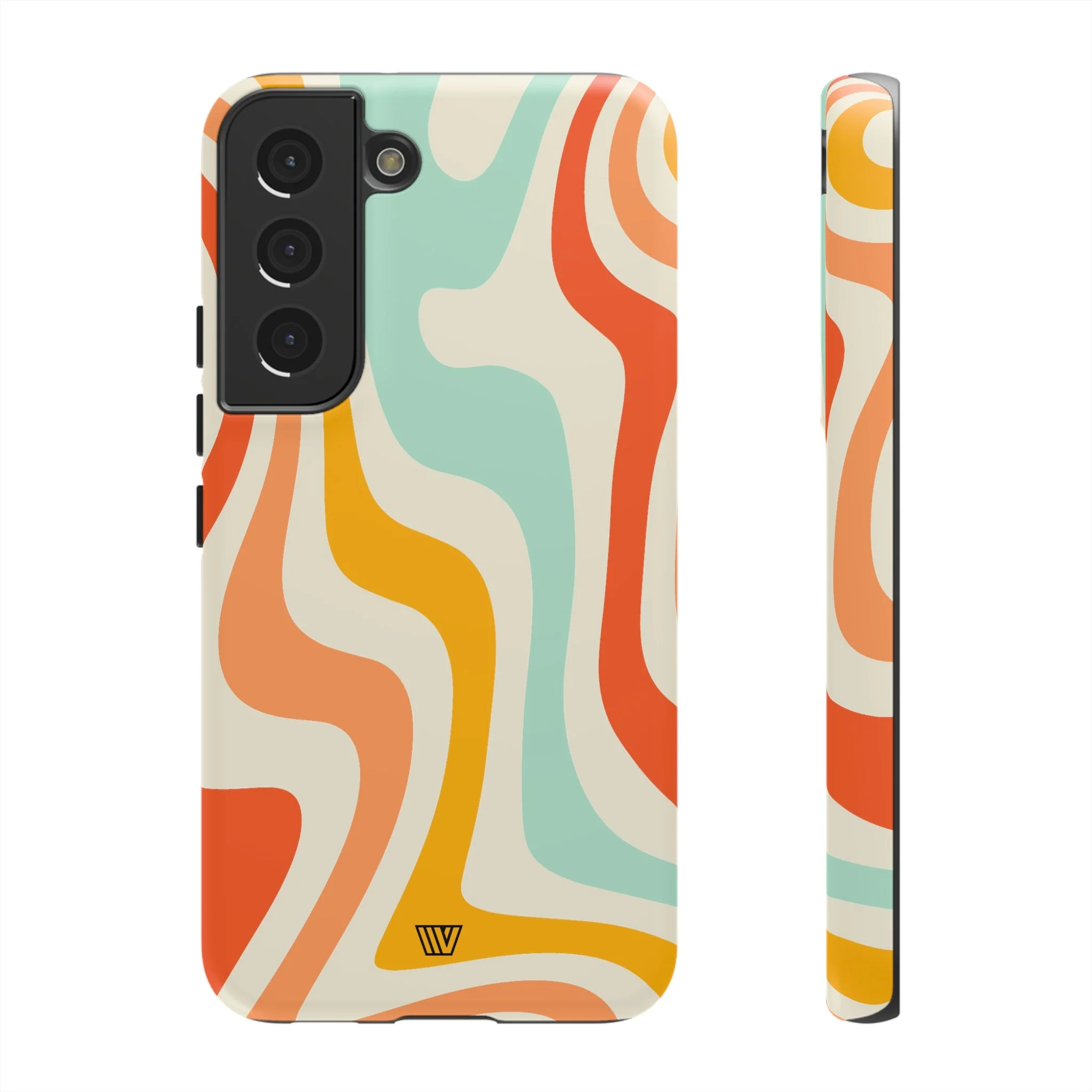 RETRO GROOVY SWIRLS | Tough Phone Case - Image 29