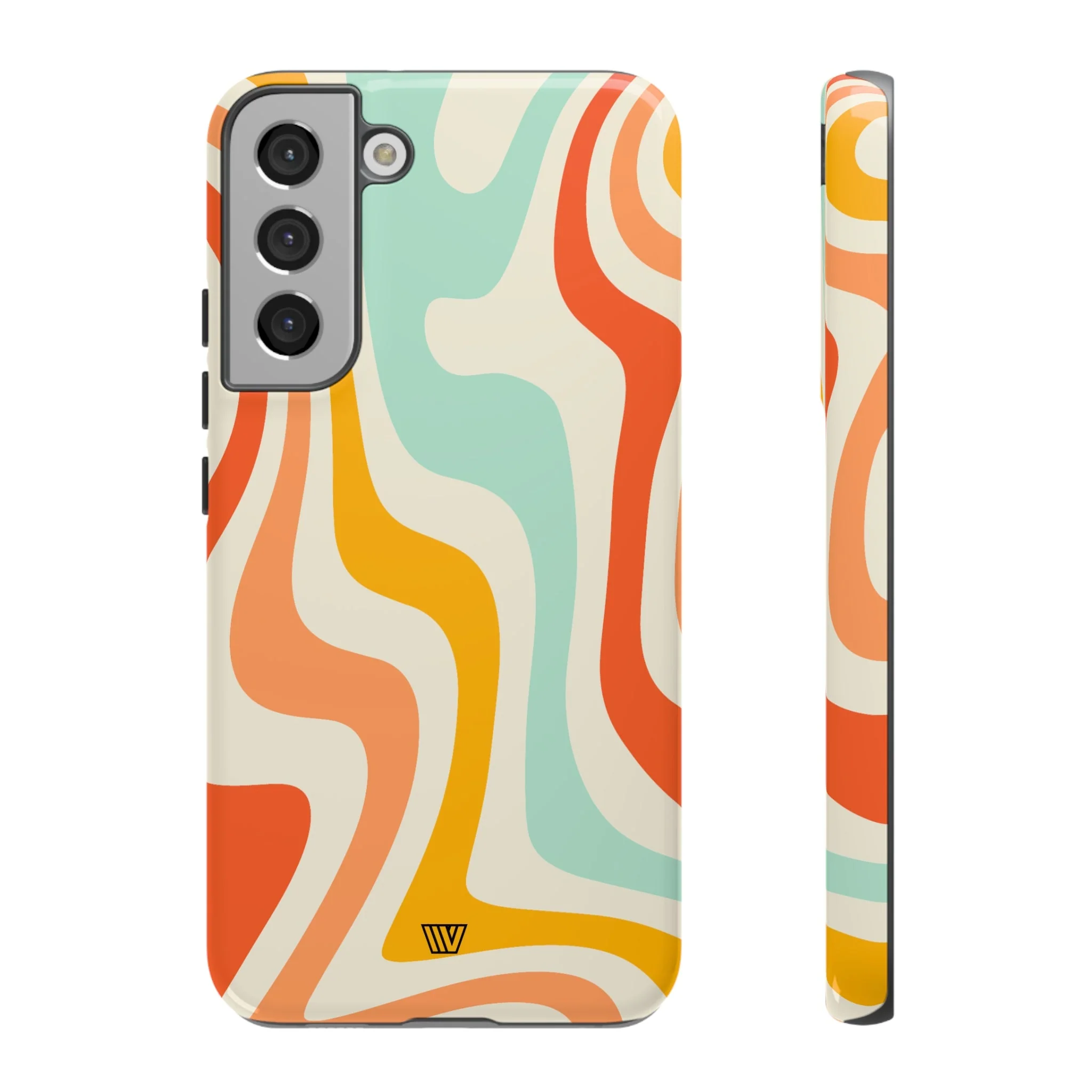 RETRO GROOVY SWIRLS | Tough Phone Case - Image 32