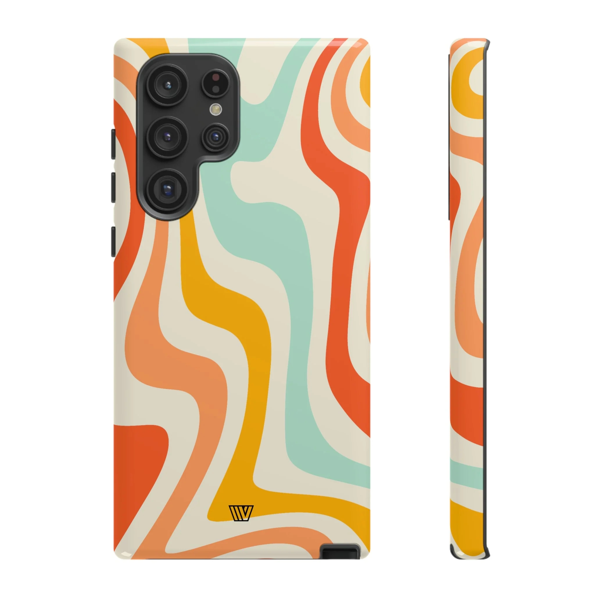 RETRO GROOVY SWIRLS | Tough Phone Case - Image 34