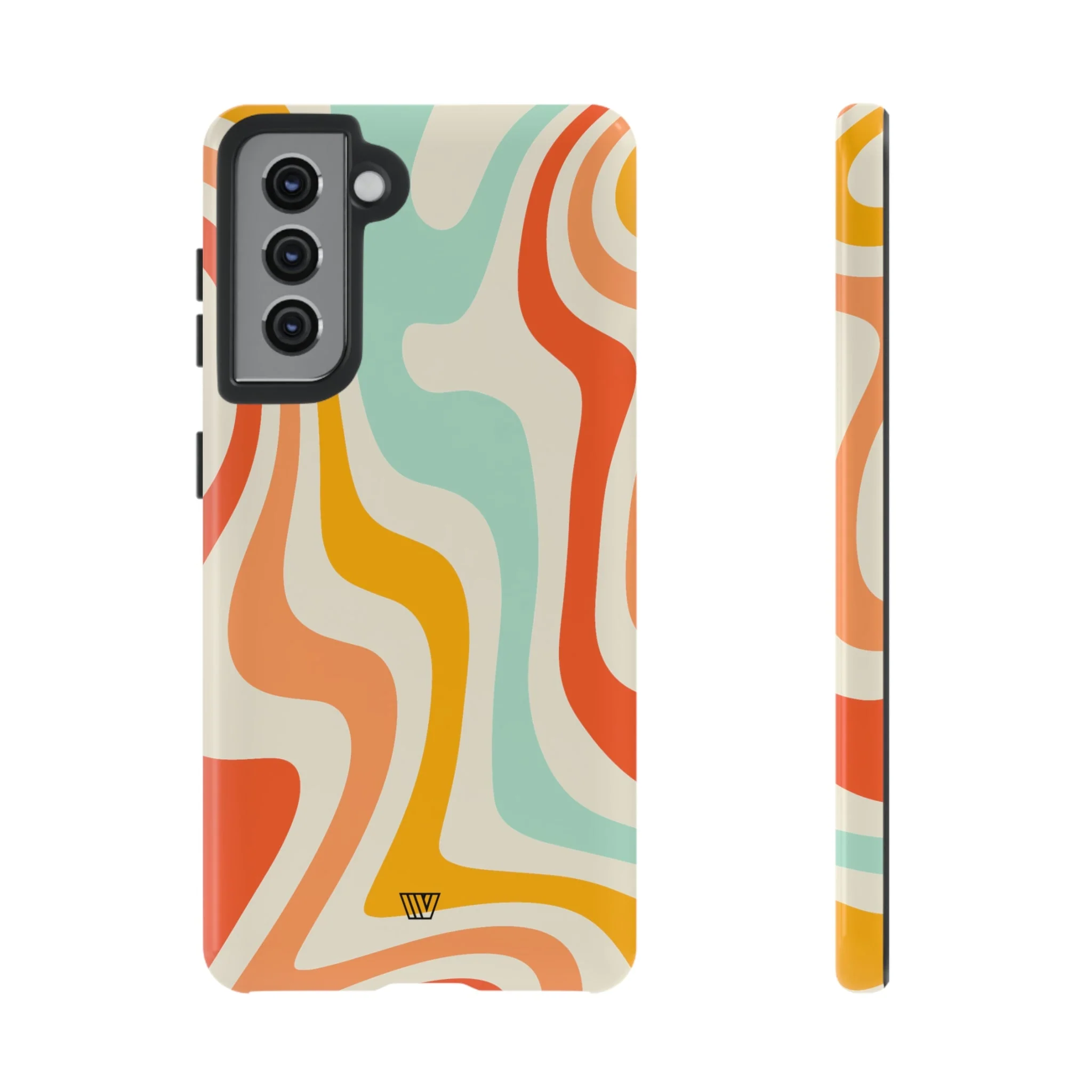 RETRO GROOVY SWIRLS | Tough Phone Case - Image 36