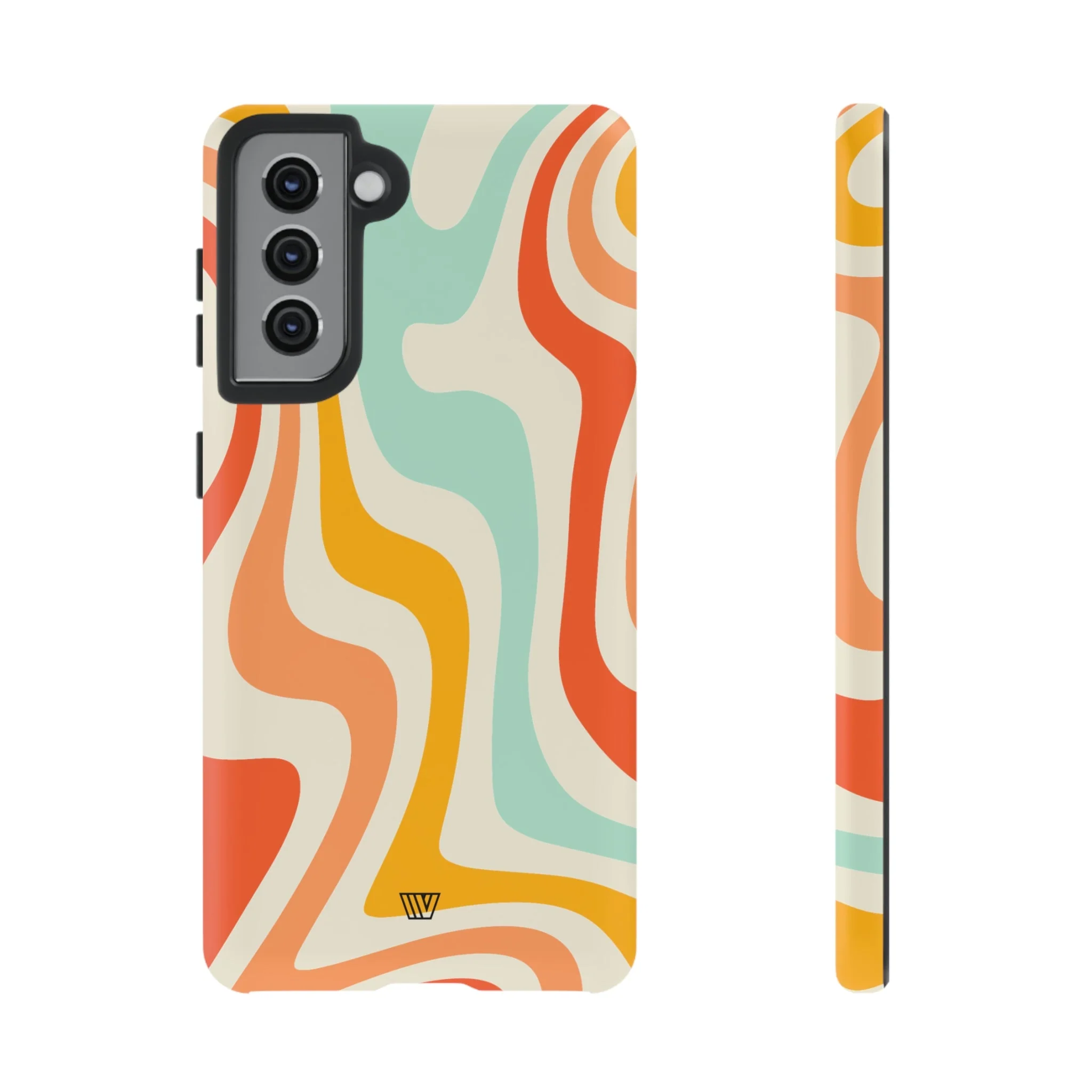 RETRO GROOVY SWIRLS | Tough Phone Case - Image 37