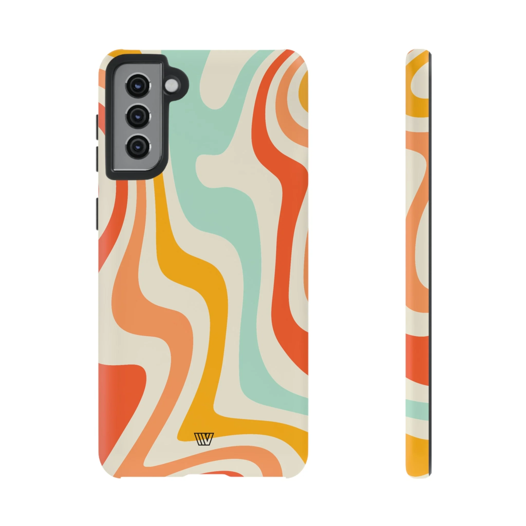 RETRO GROOVY SWIRLS | Tough Phone Case - Image 39