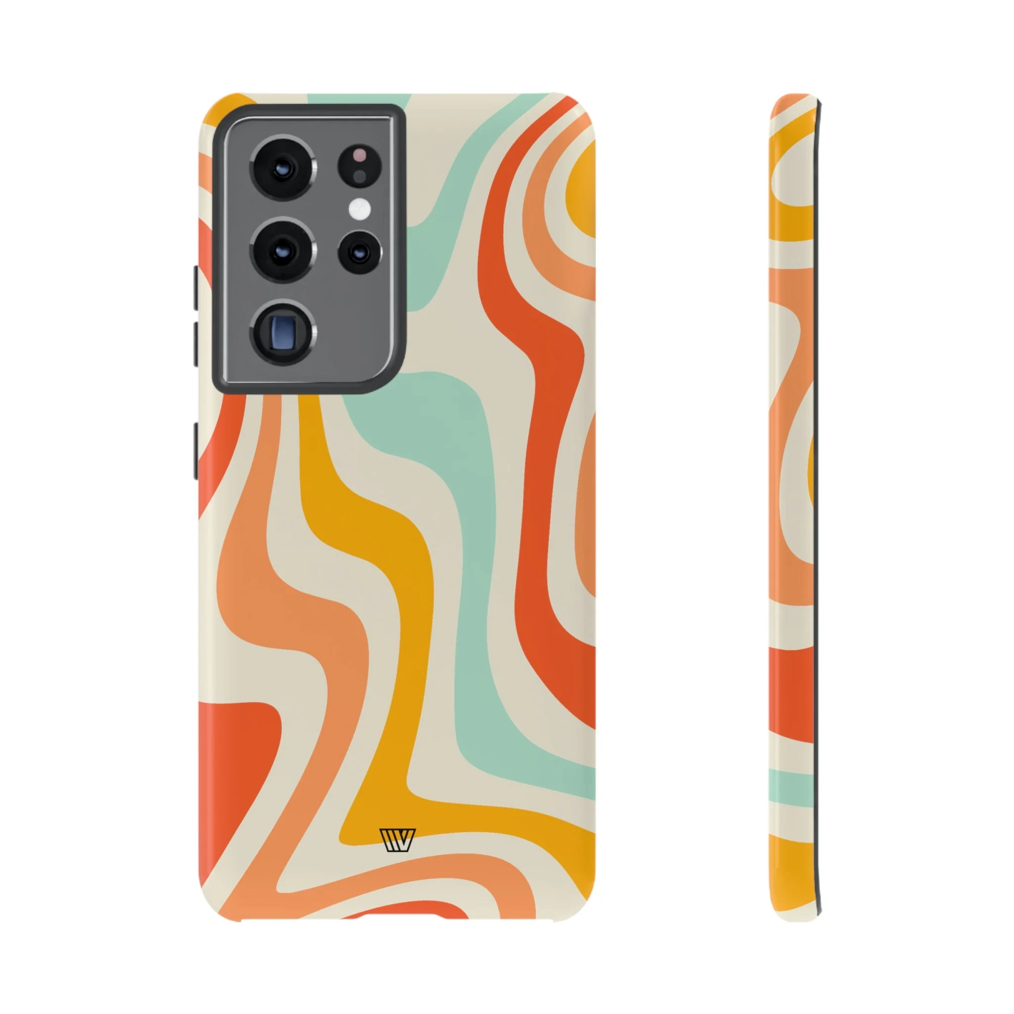 RETRO GROOVY SWIRLS | Tough Phone Case - Image 40