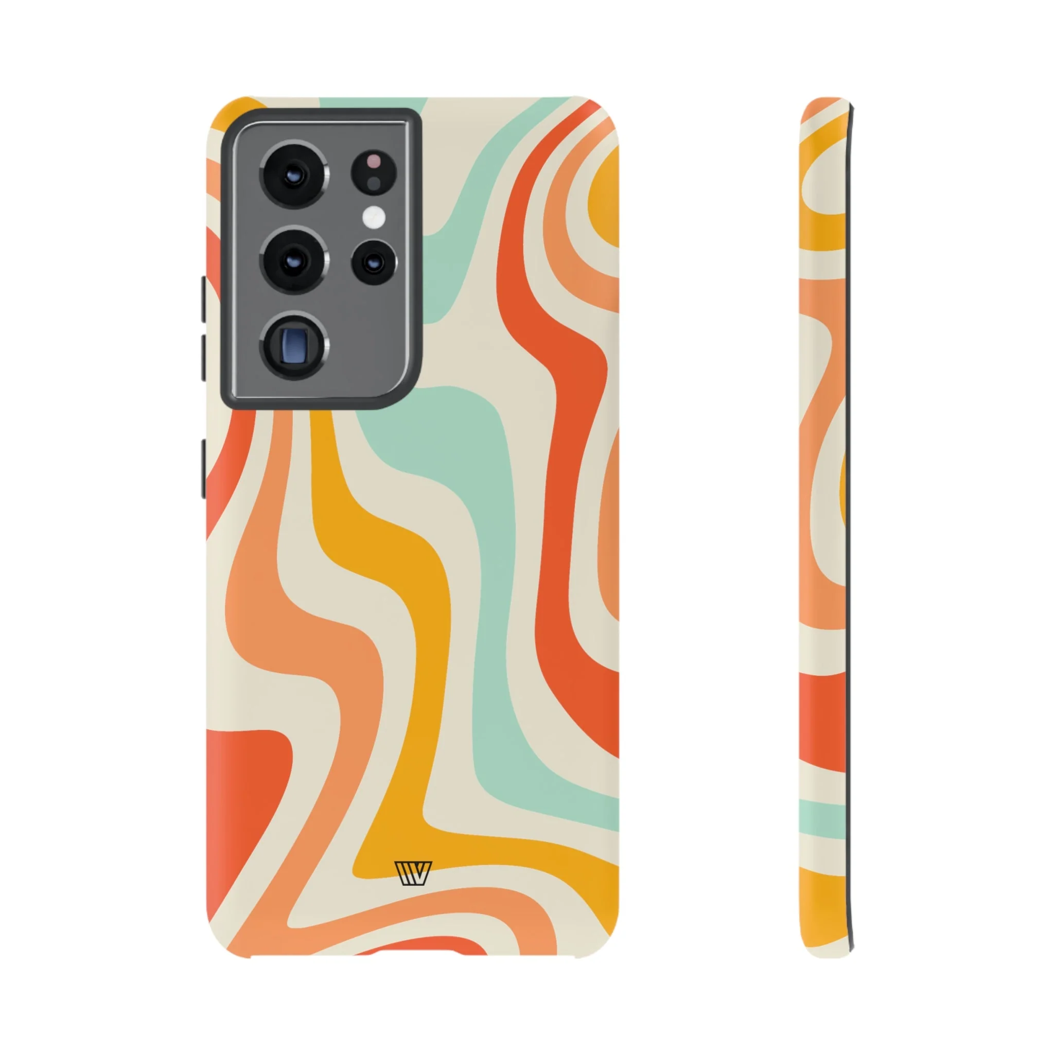 RETRO GROOVY SWIRLS | Tough Phone Case - Image 41