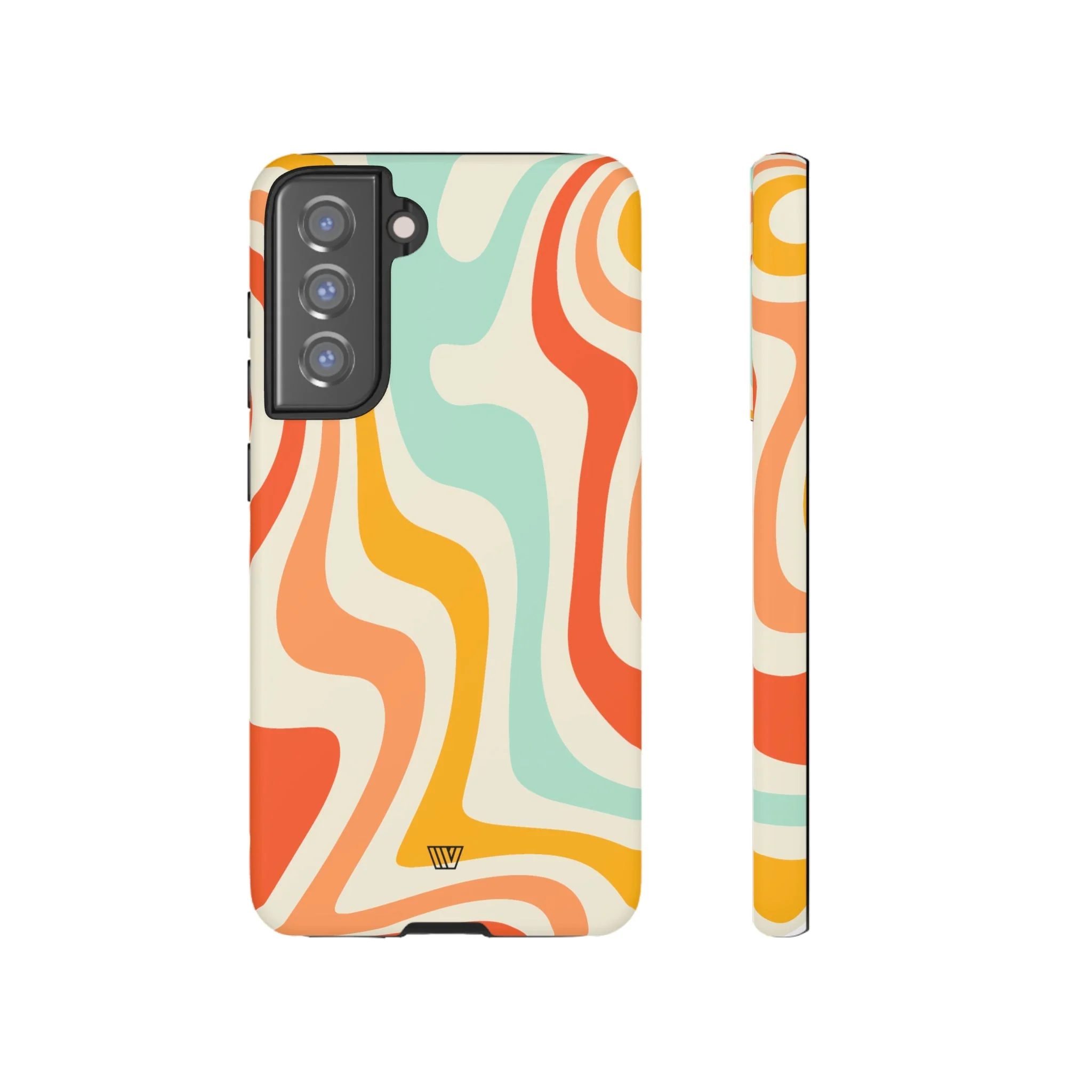 RETRO GROOVY SWIRLS | Tough Phone Case - Image 43
