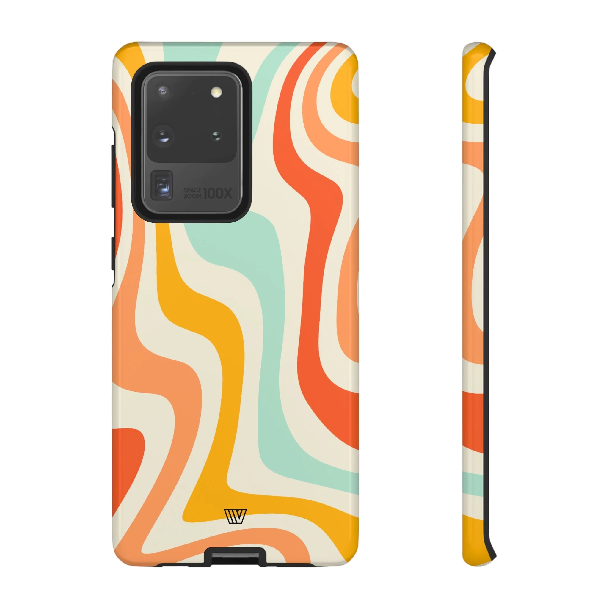 RETRO GROOVY SWIRLS | Tough Phone Case - Image 48