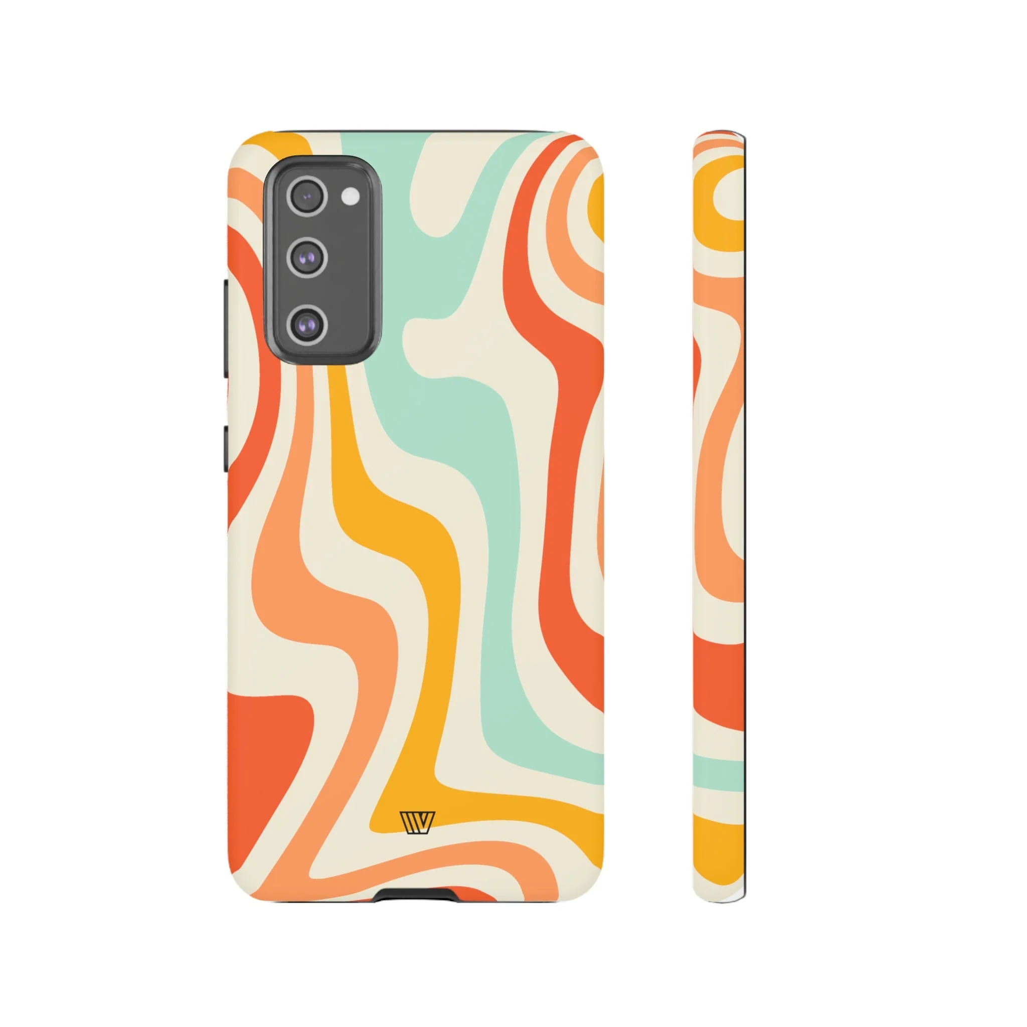 RETRO GROOVY SWIRLS | Tough Phone Case - Image 51