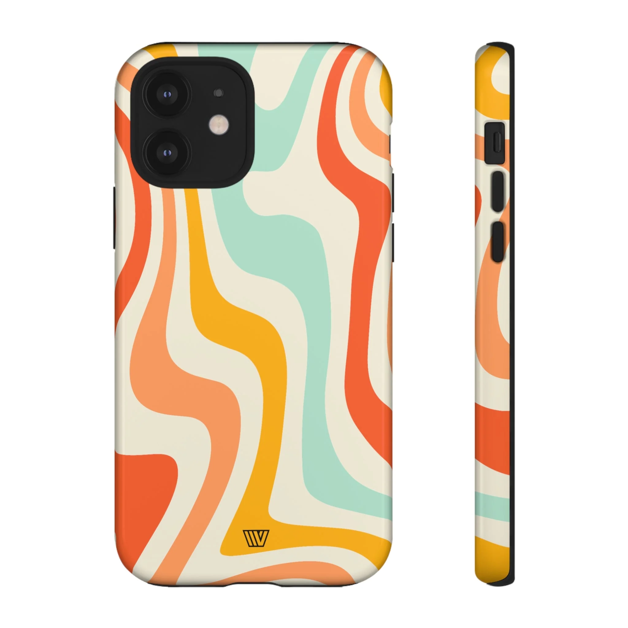 RETRO GROOVY SWIRLS | Tough Phone Case - Image 52