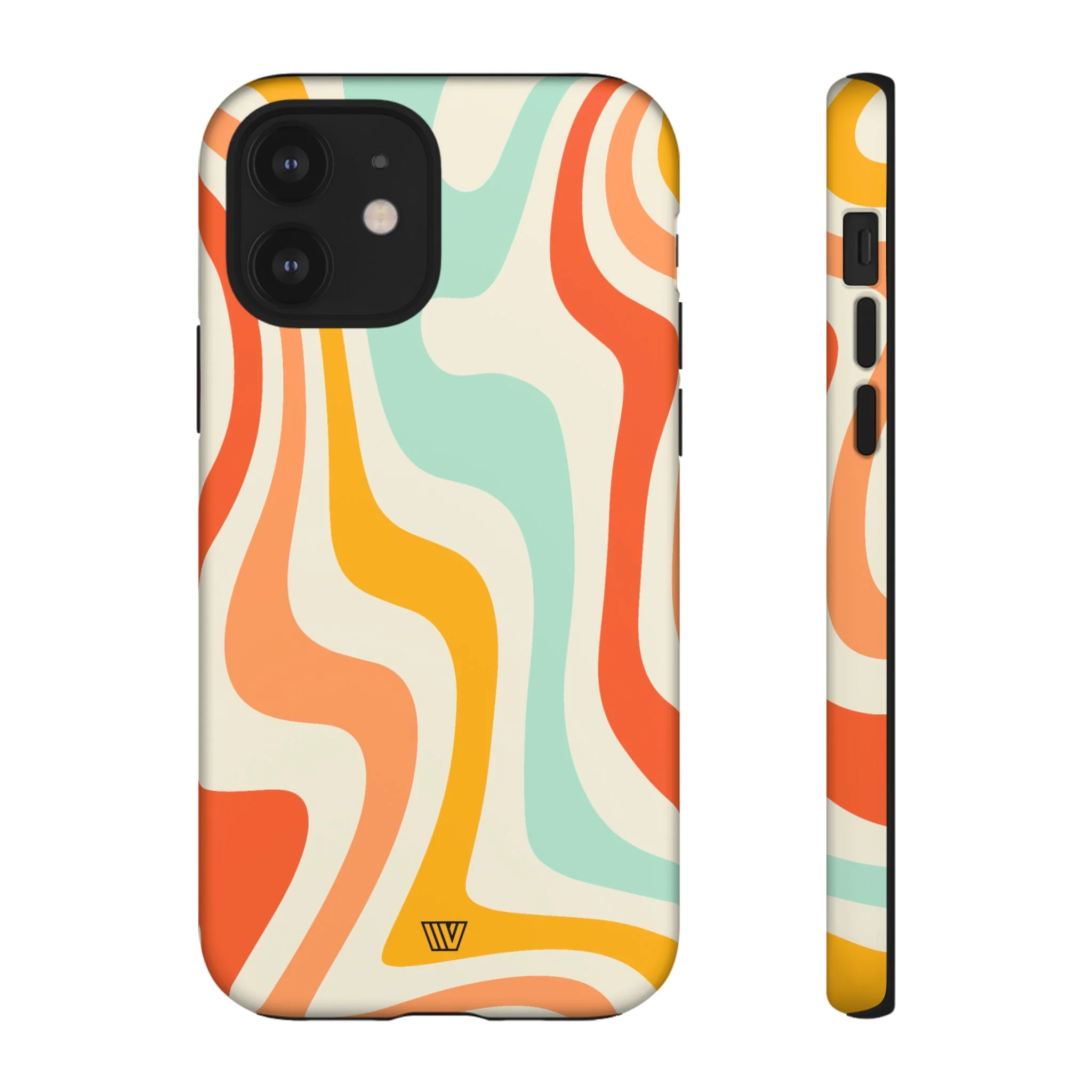 RETRO GROOVY SWIRLS | Tough Phone Case - Image 53
